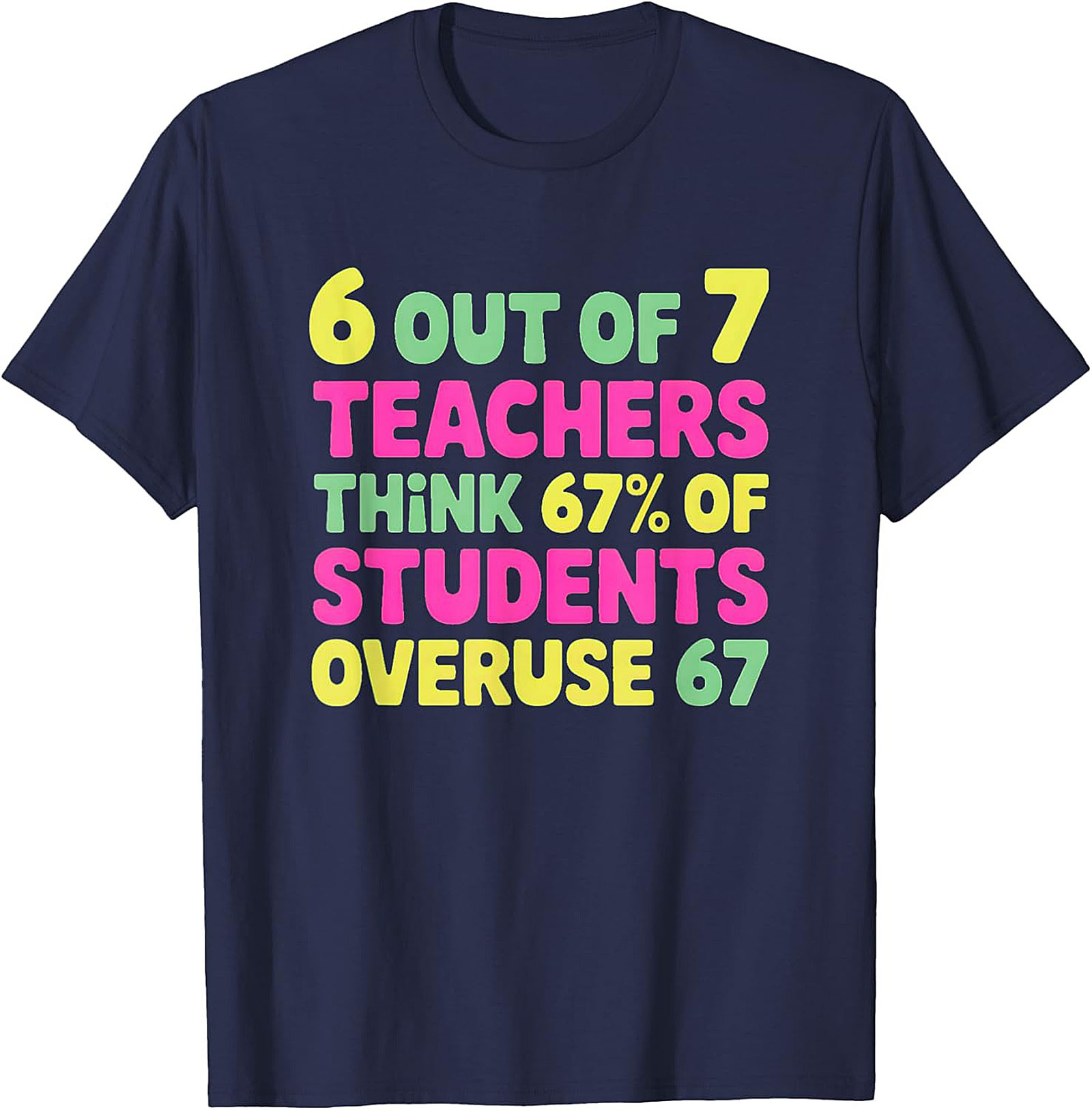 Funny Teacher Math Joke Graphic Tee Unisex Shirt