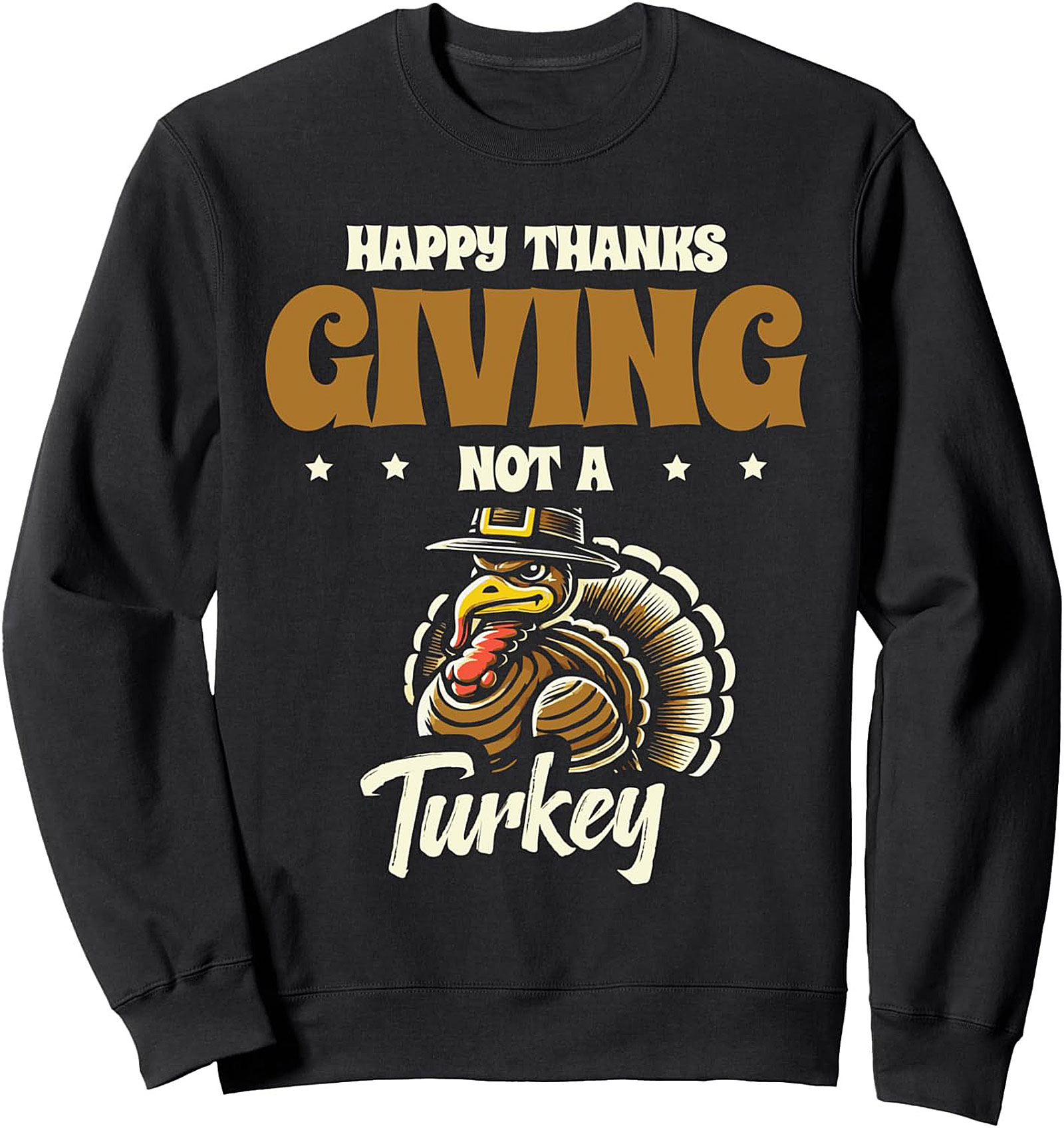 Funny Thanksgiving Turkey Crewneck Sweatshirt | Cozy Gift