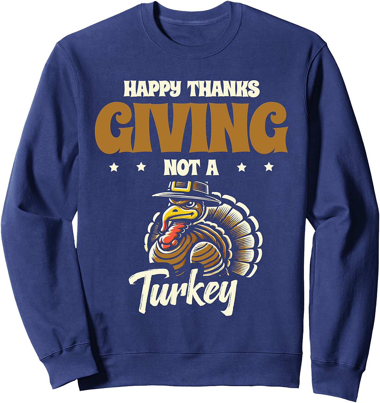 Funny Thanksgiving Turkey Crewneck Sweatshirt | Cozy Gift