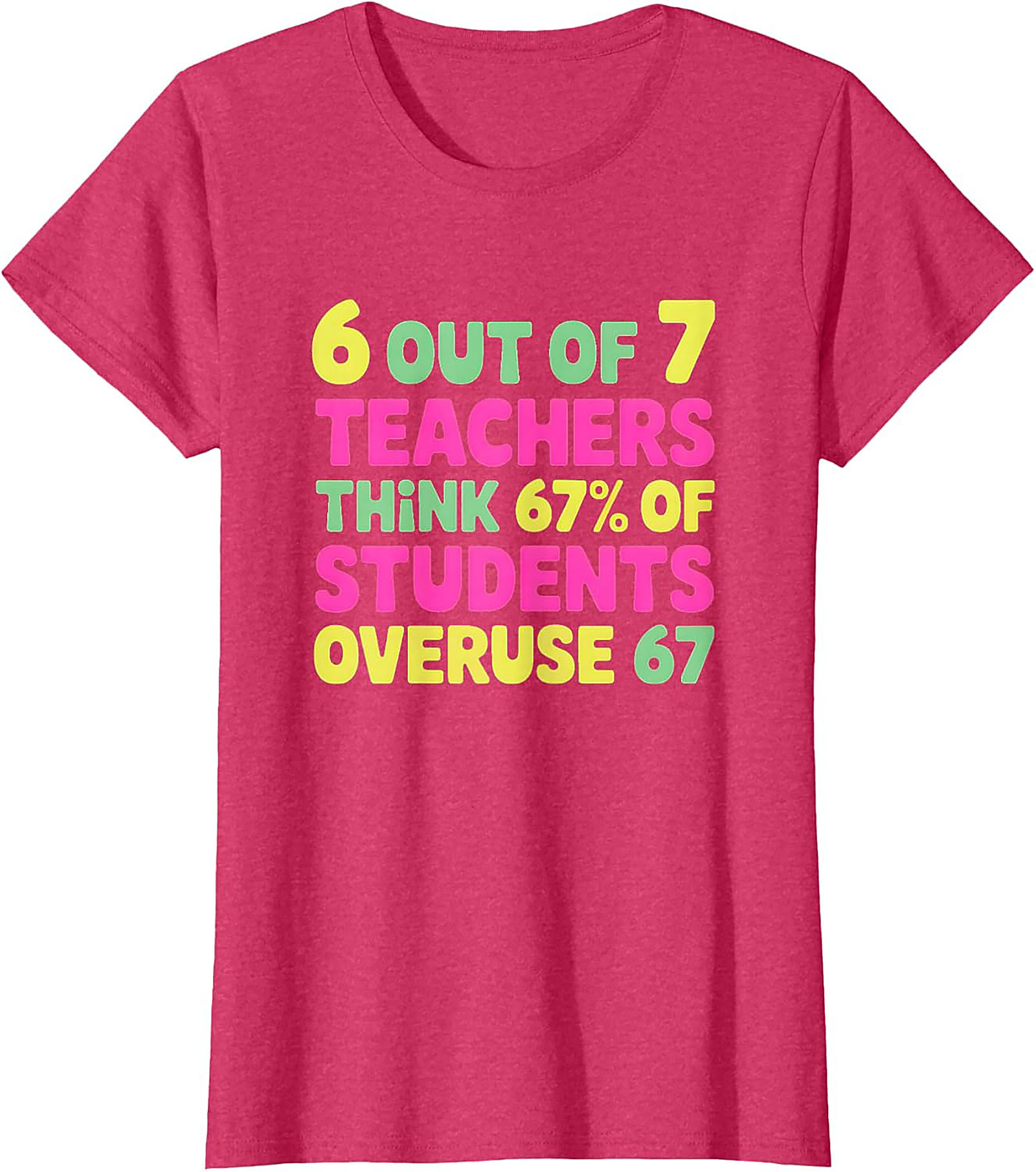 Funny Teacher Math Joke Graphic Tee Unisex Shirt