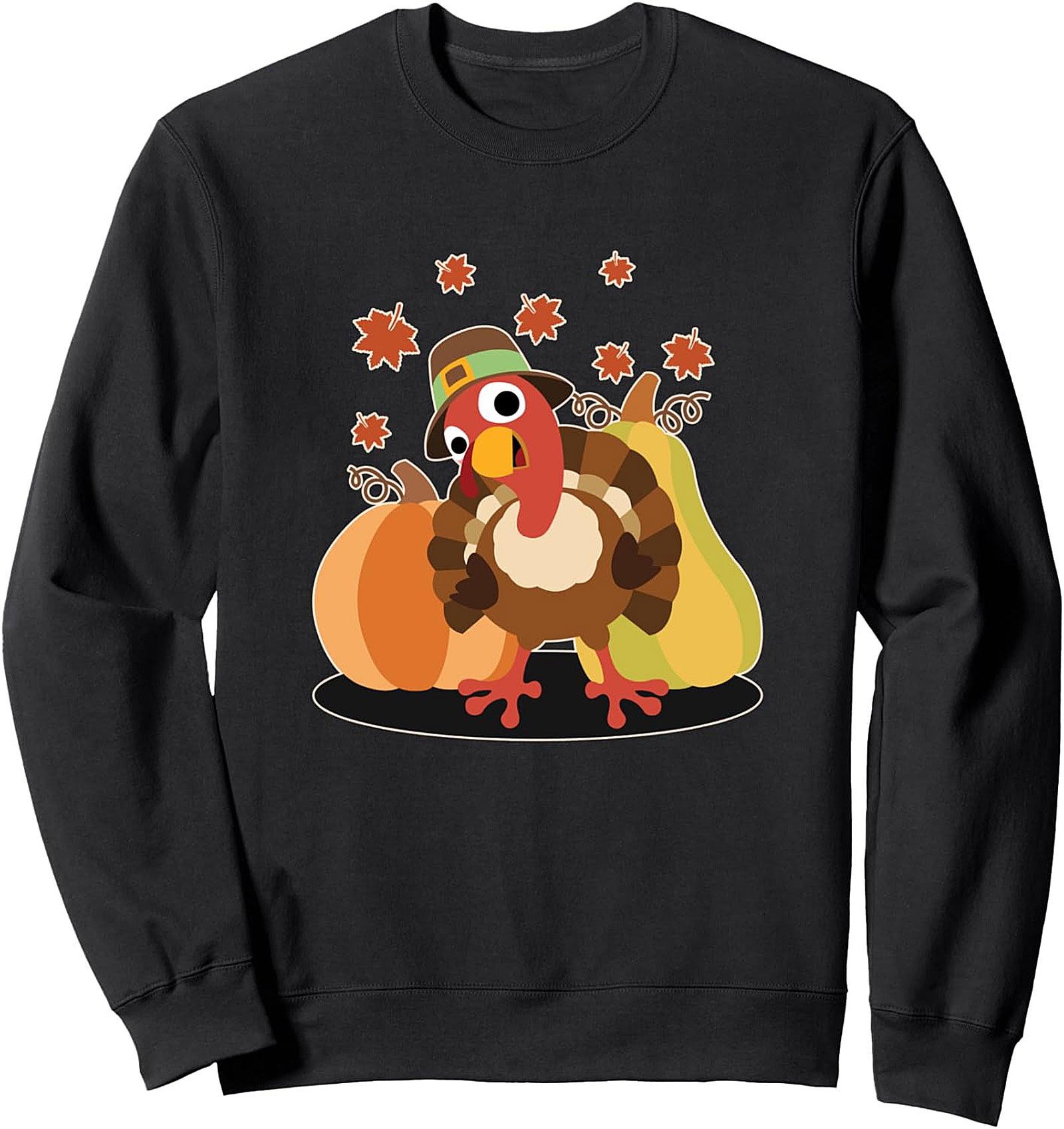 Funny Thanksgiving Turkey Crewneck Sweatshirt | Cozy Gift