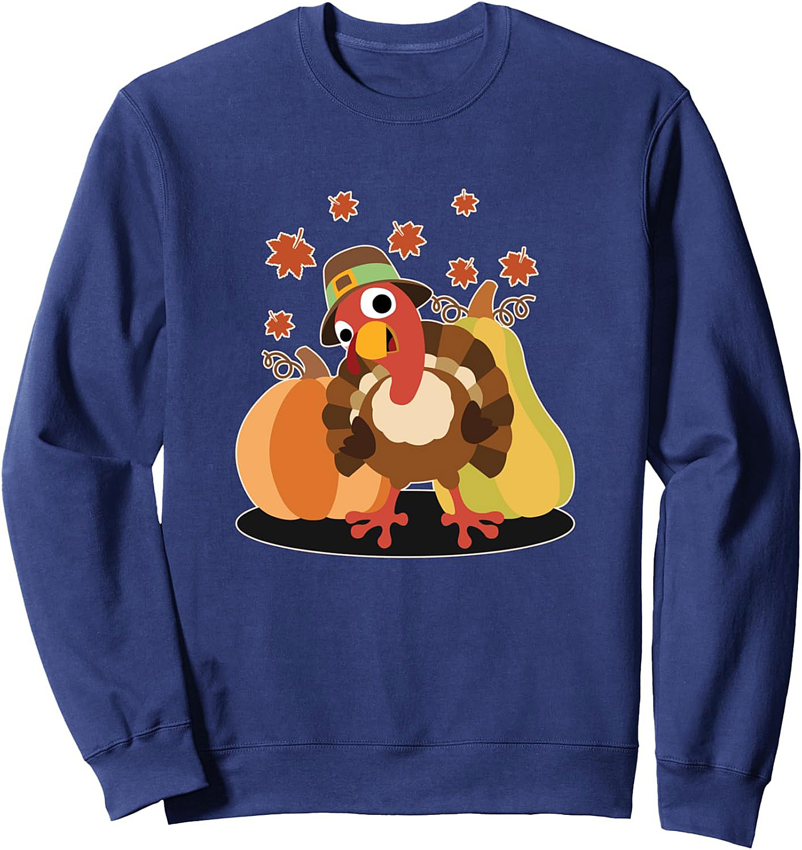 Funny Thanksgiving Turkey Crewneck Sweatshirt | Cozy Gift