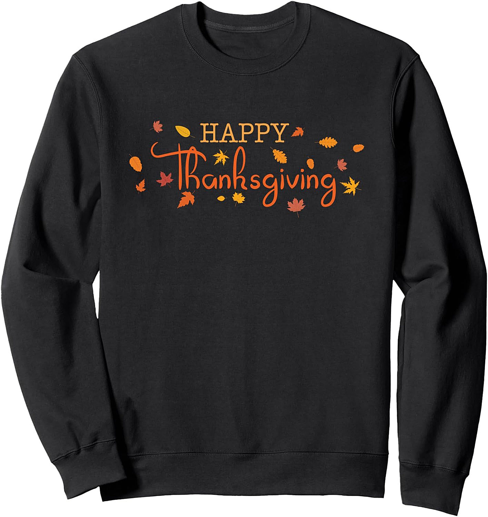 Happy Thanksgiving Crewneck Sweatshirt | Cozy Fall Gift