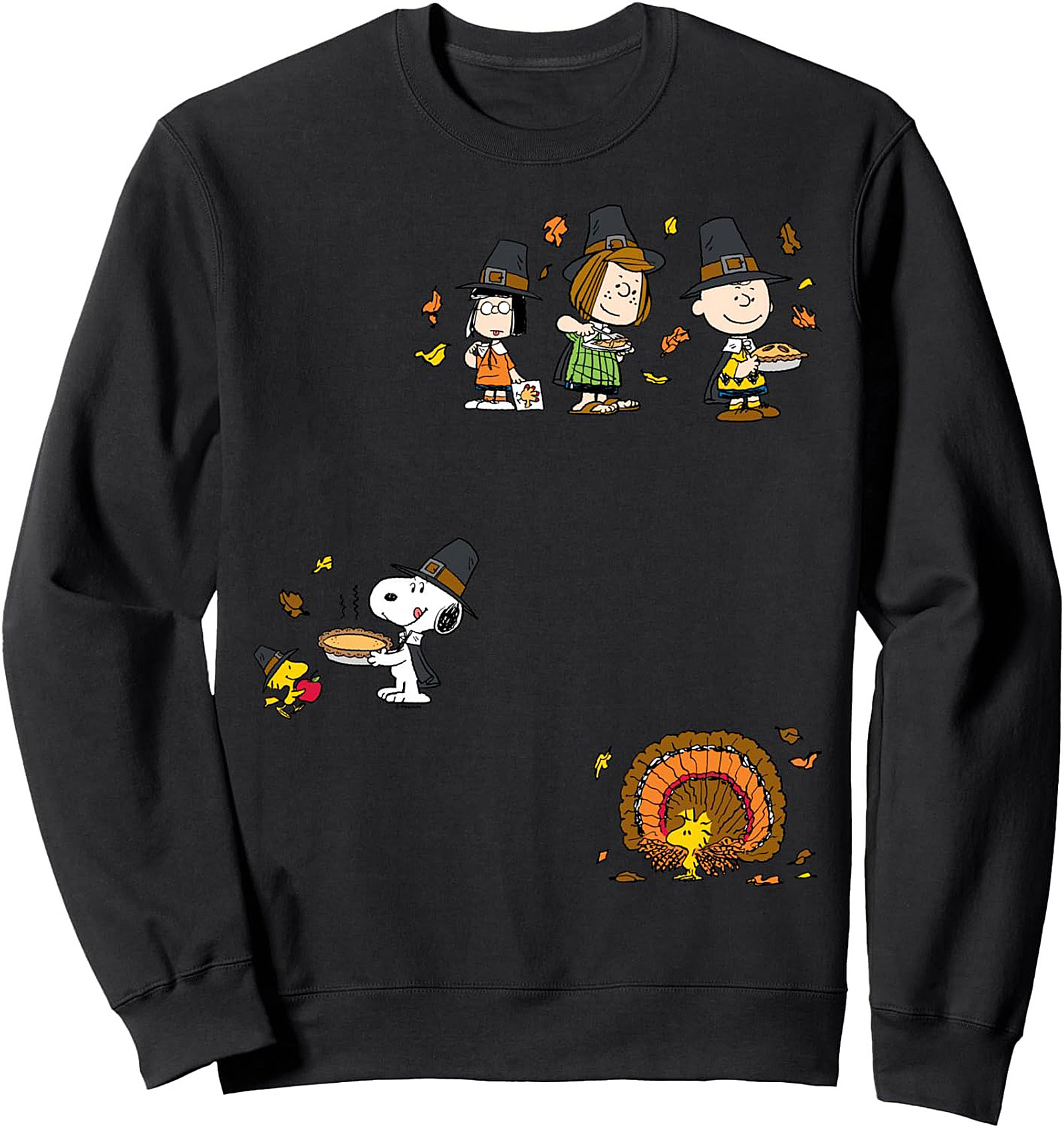Cozy Peanuts Thanksgiving Graphic Sweatshirt | Gift Idea
