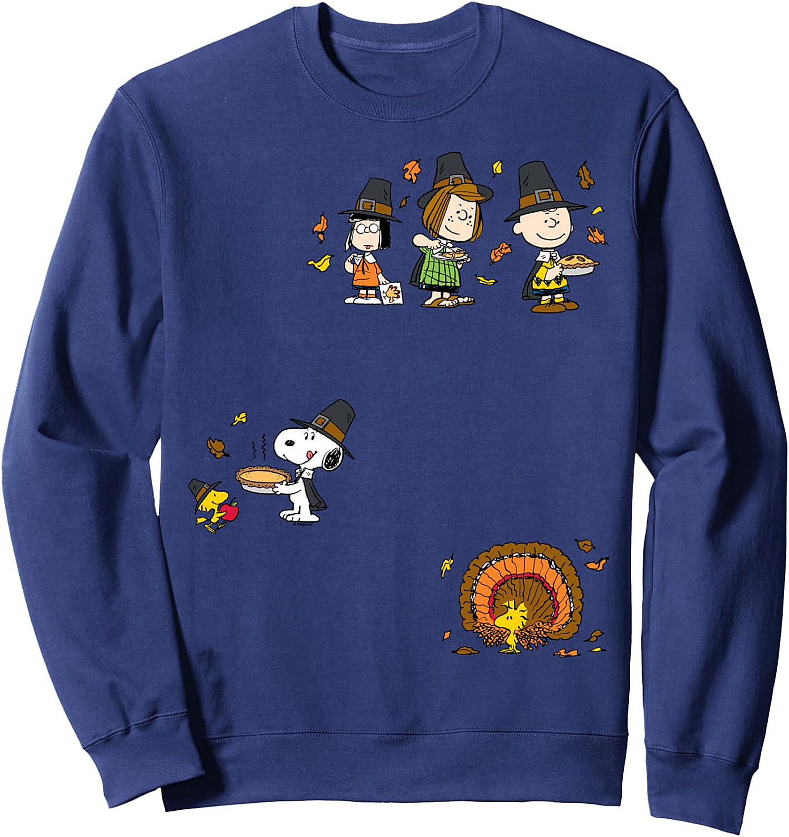 Cozy Peanuts Thanksgiving Graphic Sweatshirt | Gift Idea