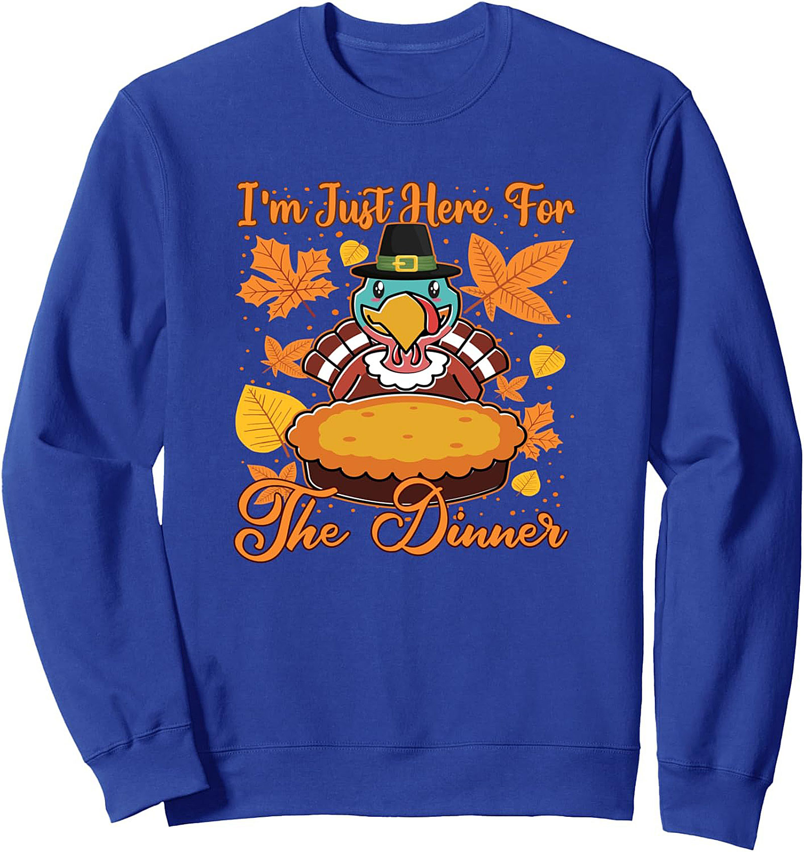 Funny Thanksgiving Dinner Crewneck Sweatshirt | Cozy Pullover