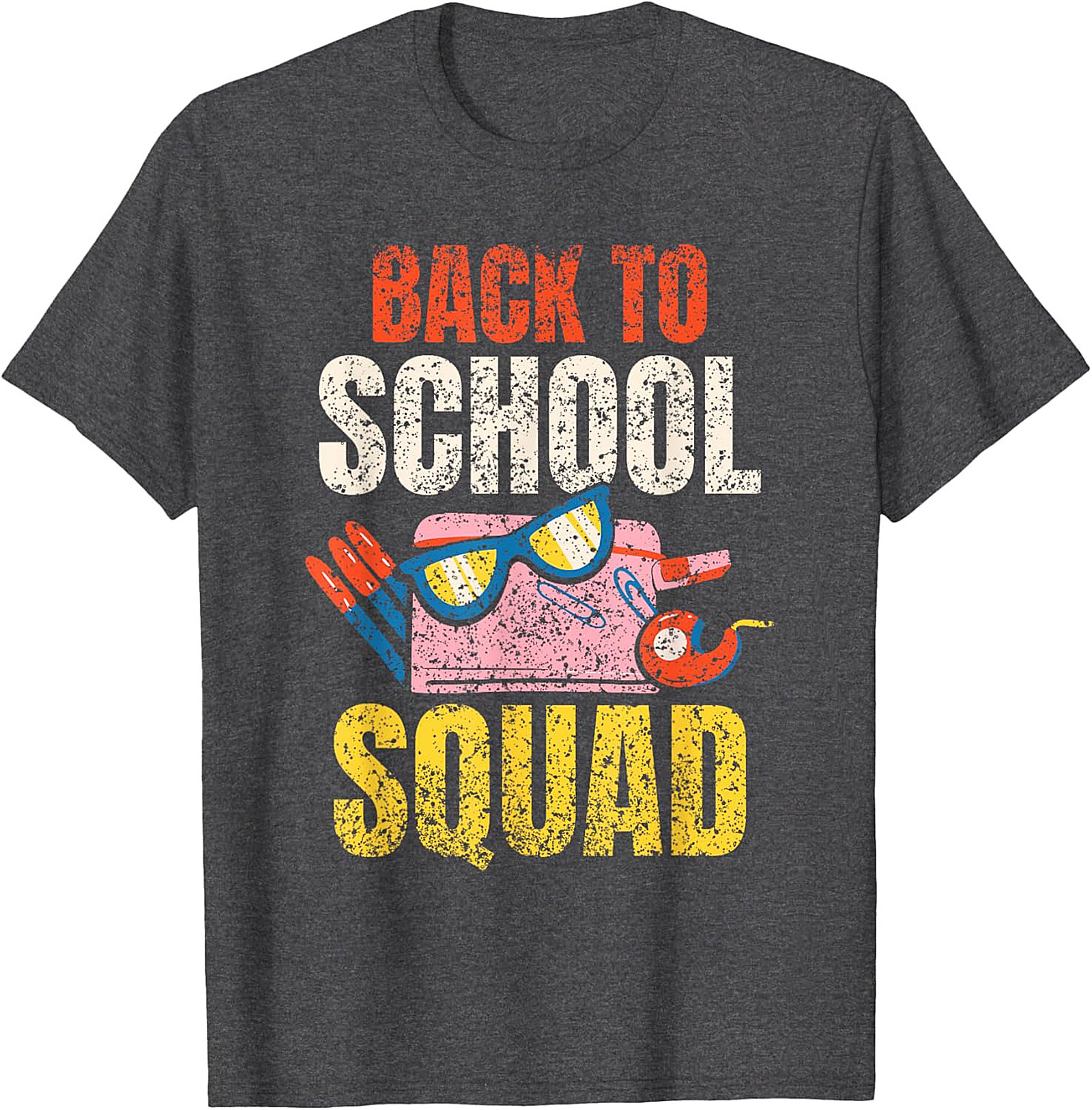 Back To School Squad T-shirt | Vintage Style Graphic Tee