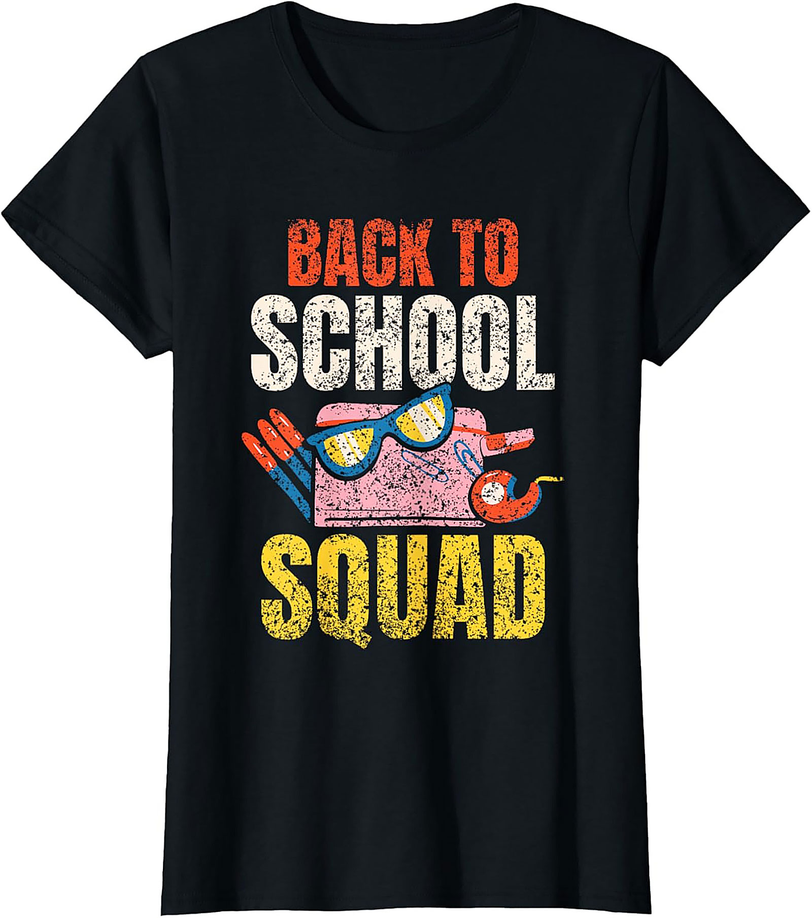 Back To School Squad T-shirt | Vintage Style Graphic Tee