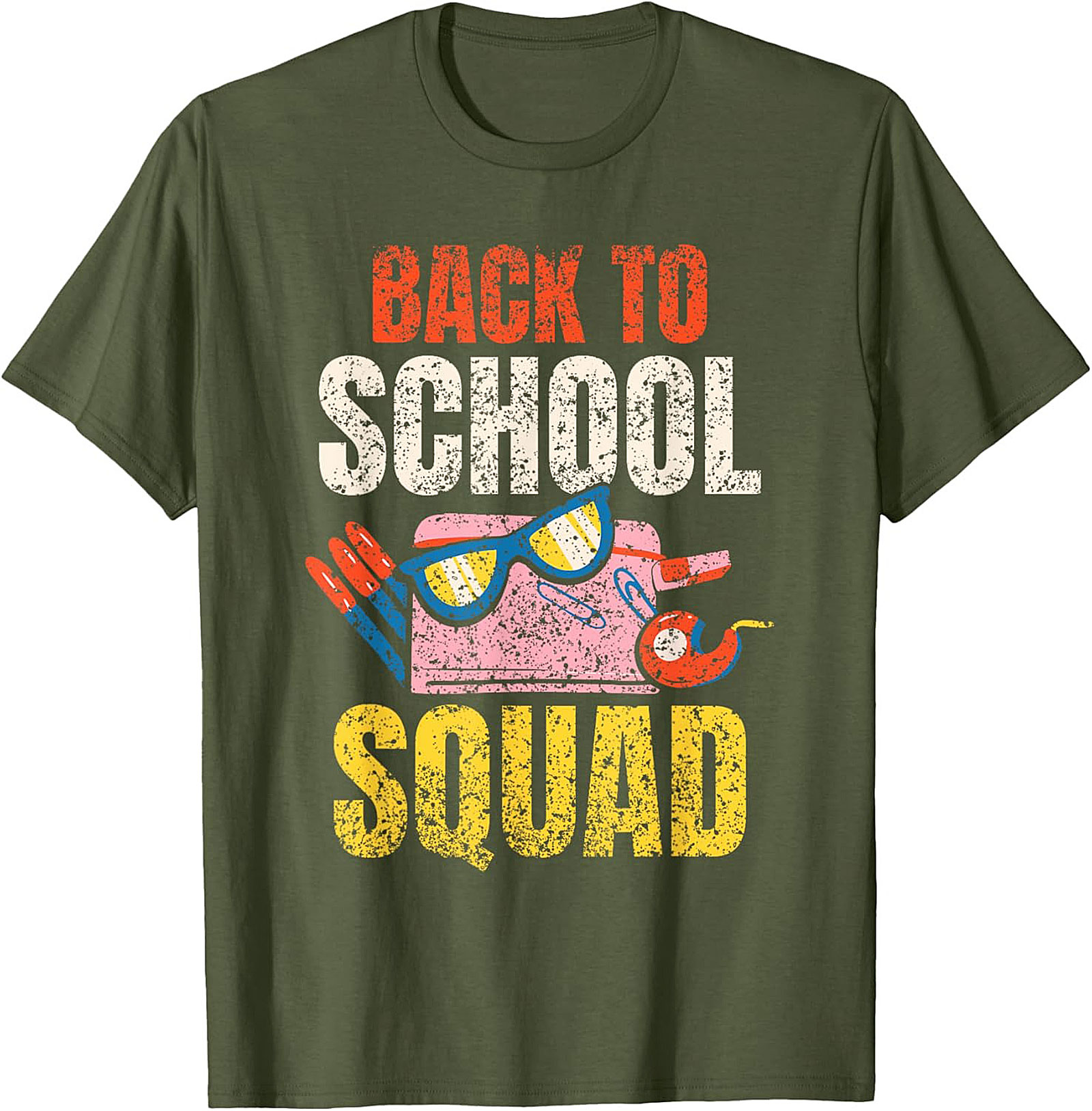 Back To School Squad T-shirt | Vintage Style Graphic Tee