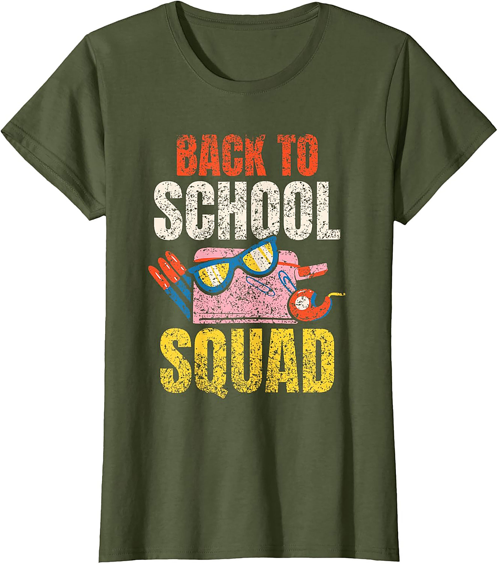 Back To School Squad T-shirt | Vintage Style Graphic Tee