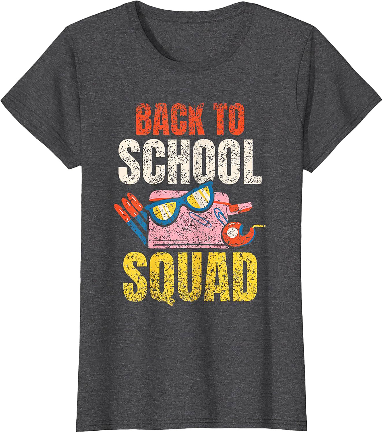 Back To School Squad T-shirt | Vintage Style Graphic Tee