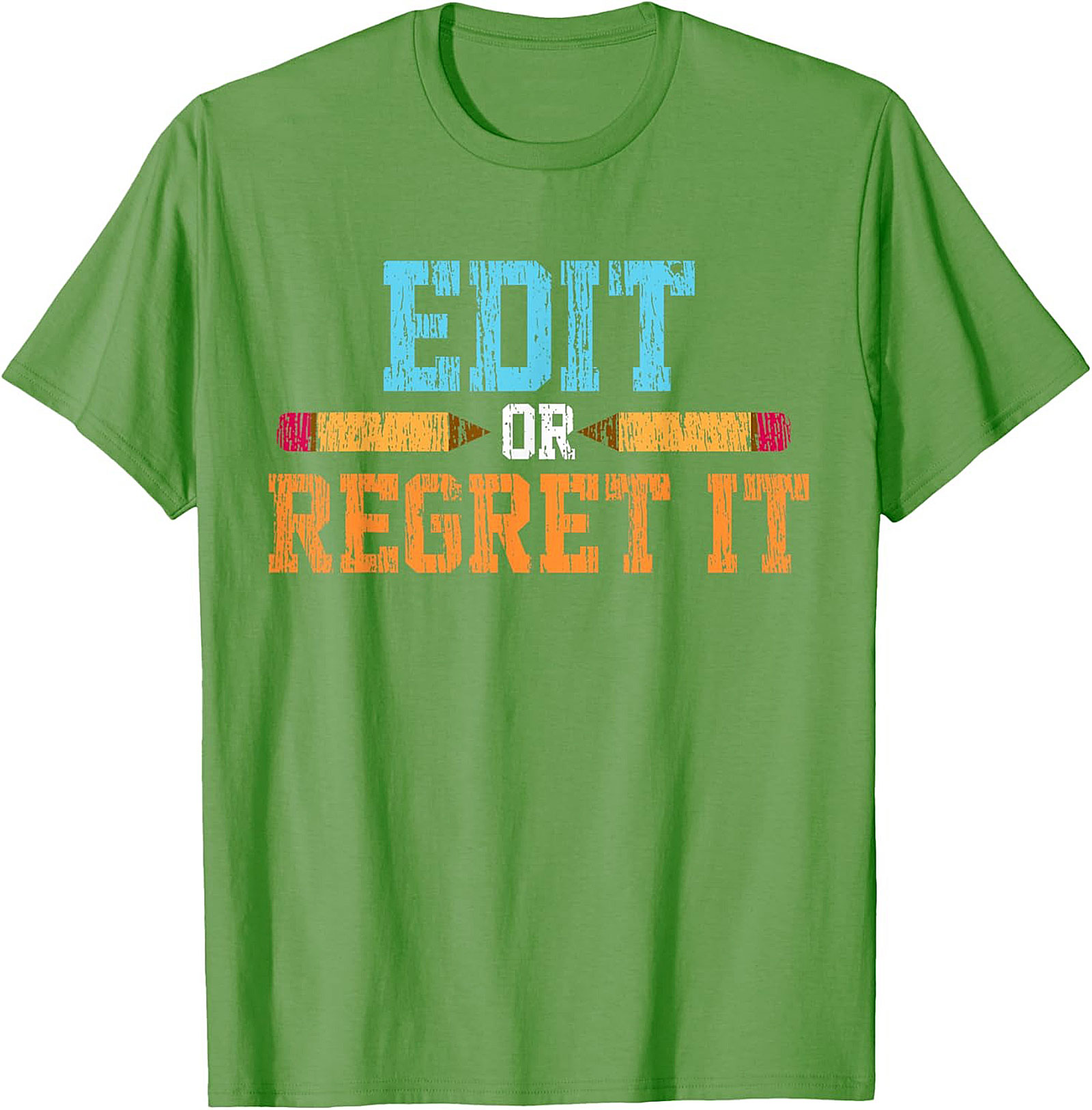 EDIT OR REGRET IT Editor Graphic Tee Writer Shirt Gift