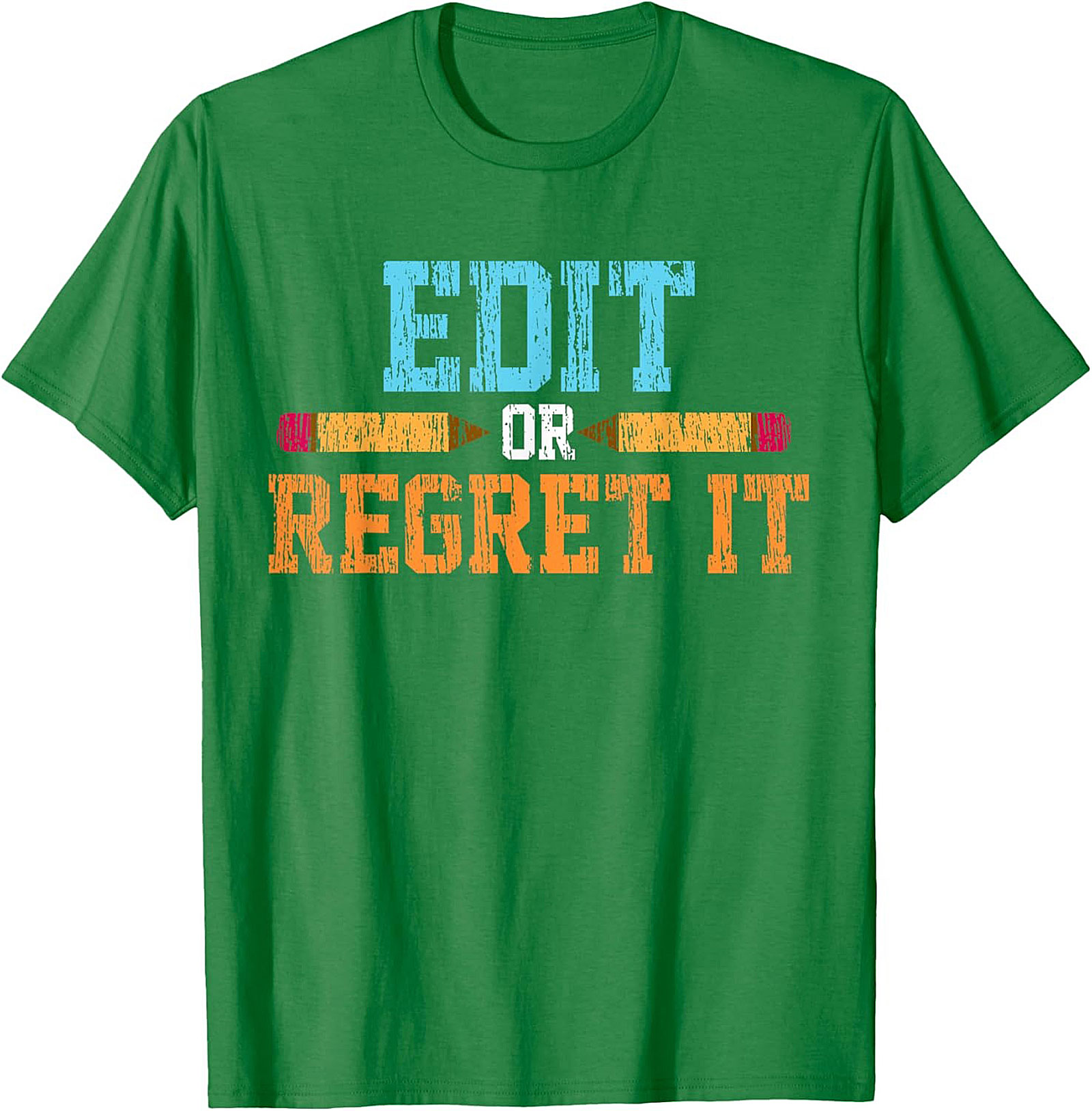 EDIT OR REGRET IT Editor Graphic Tee Writer Shirt Gift