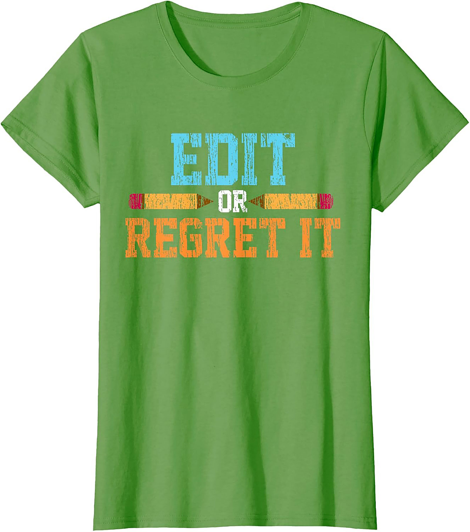 EDIT OR REGRET IT Editor Graphic Tee Writer Shirt Gift