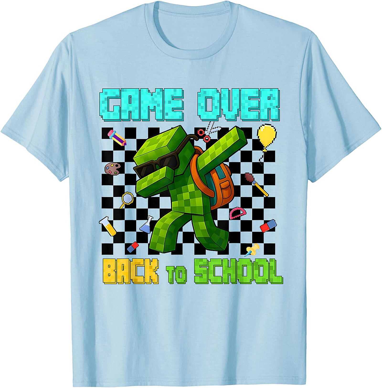 Game Over Back to School Gaming Graphic Tee