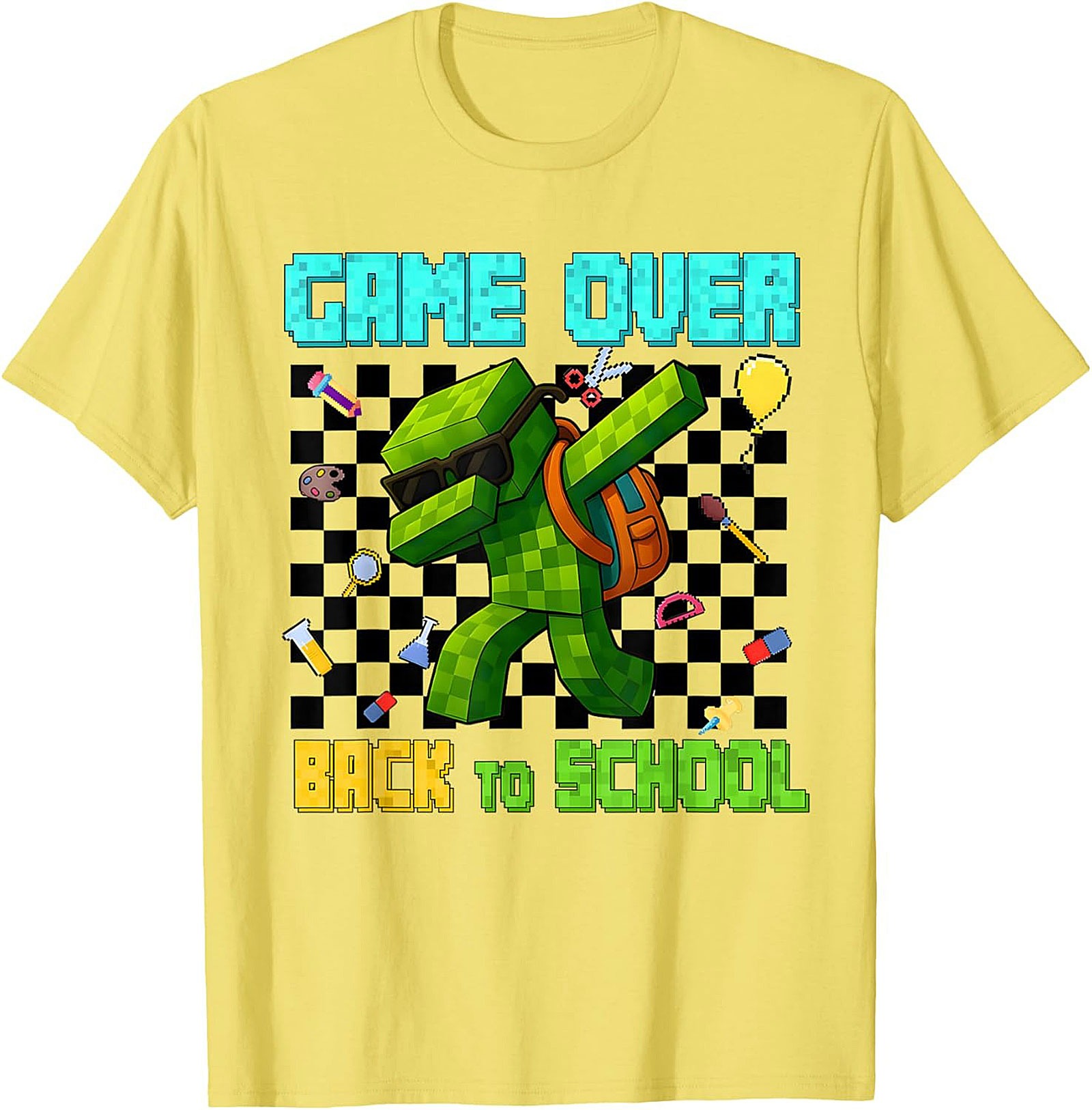 Game Over Back to School Gaming Graphic Tee