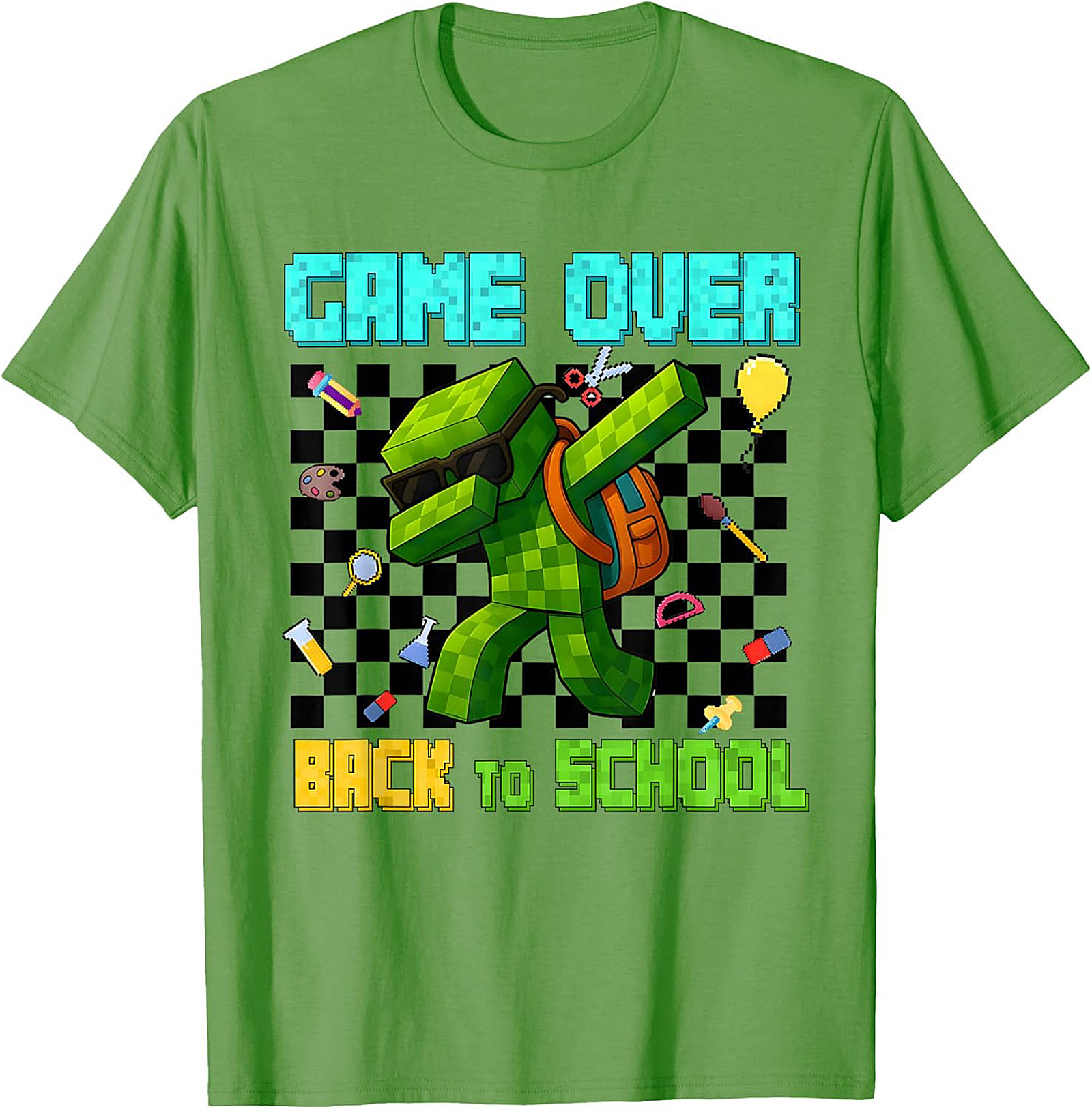 Game Over Back to School Gaming Graphic Tee