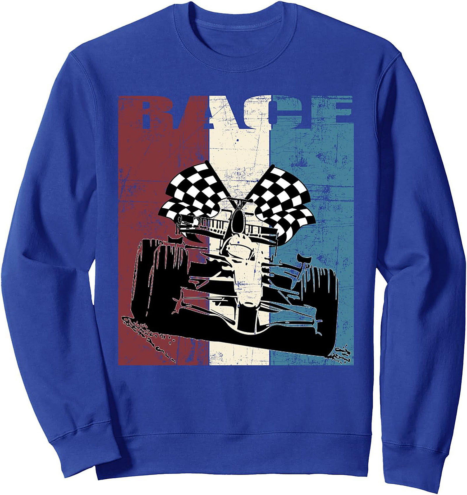 Vintage Racing Crewneck Sweatshirt Cozy Motorsport Gift