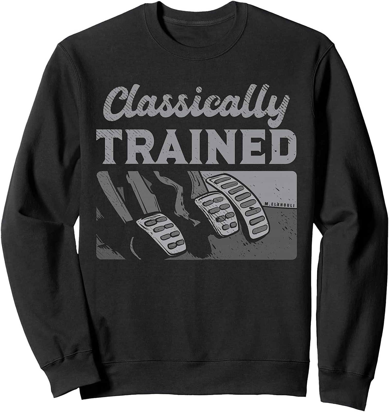 Manual Transmission Sweatshirt Classically Trained Crewneck