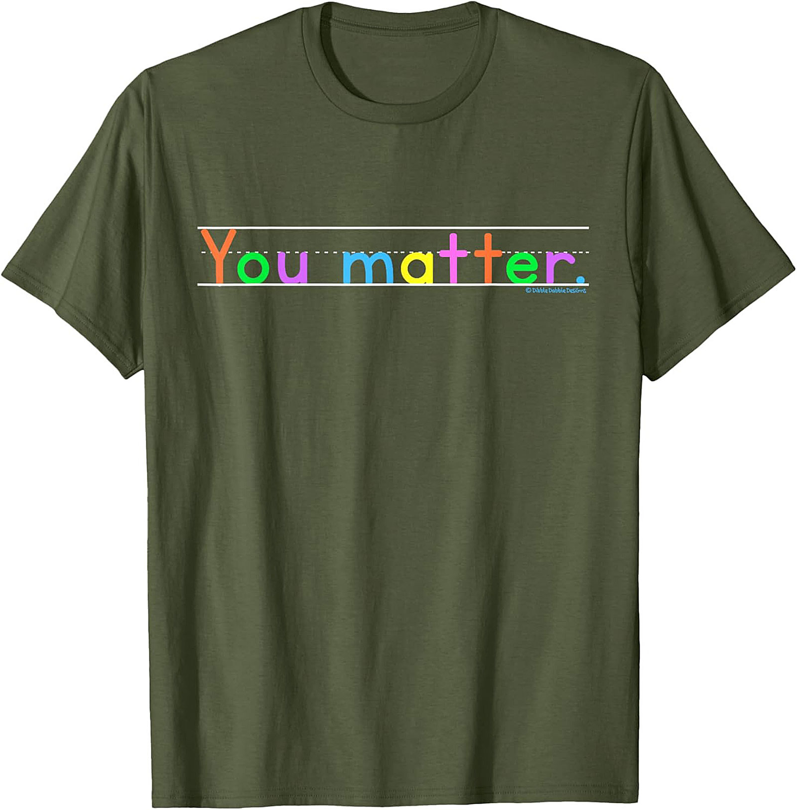 You Matter Positive Affirmation T-shirt Motivational Tee