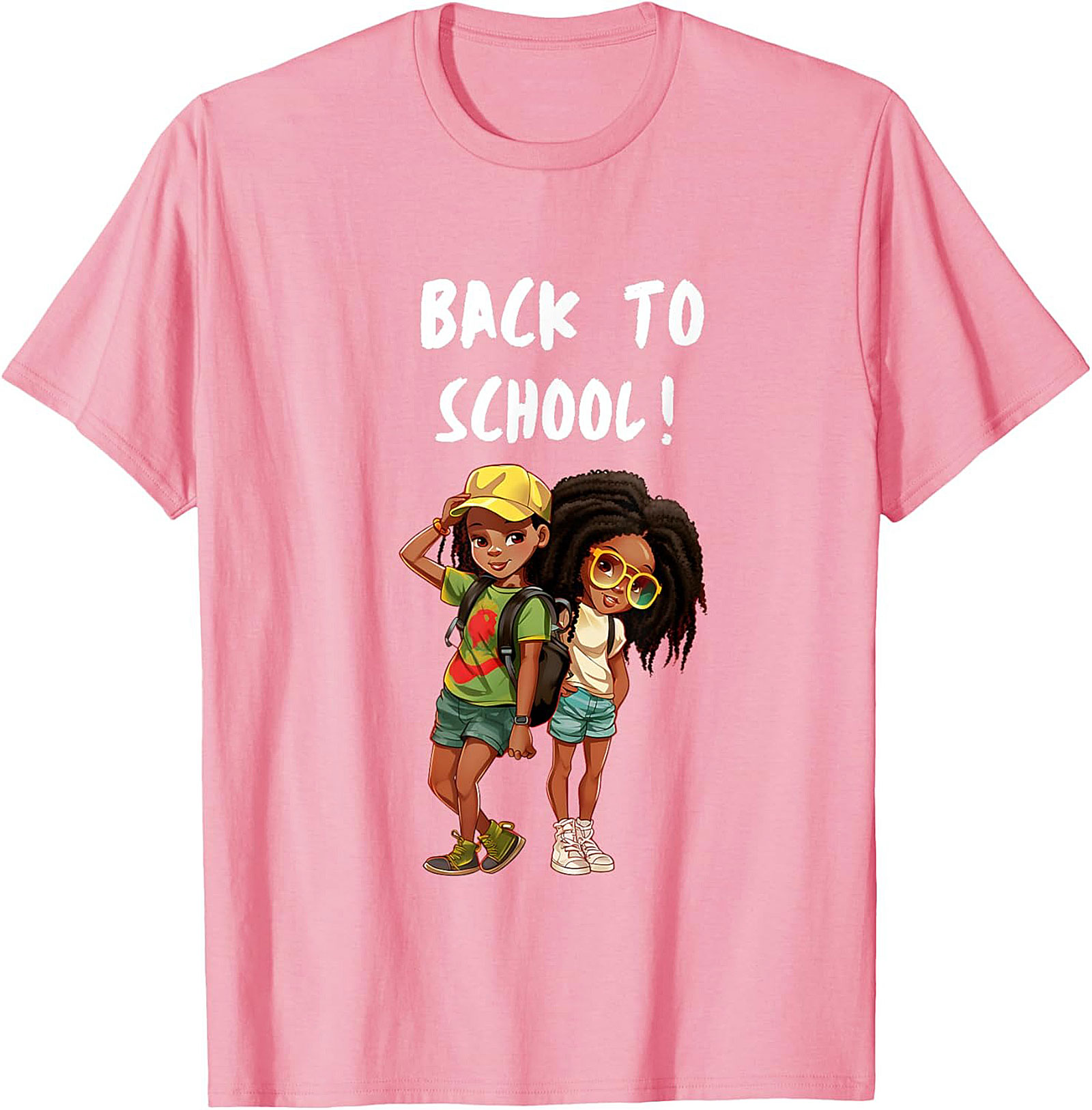 Black Girls Back to School Representation Graphic Tee
