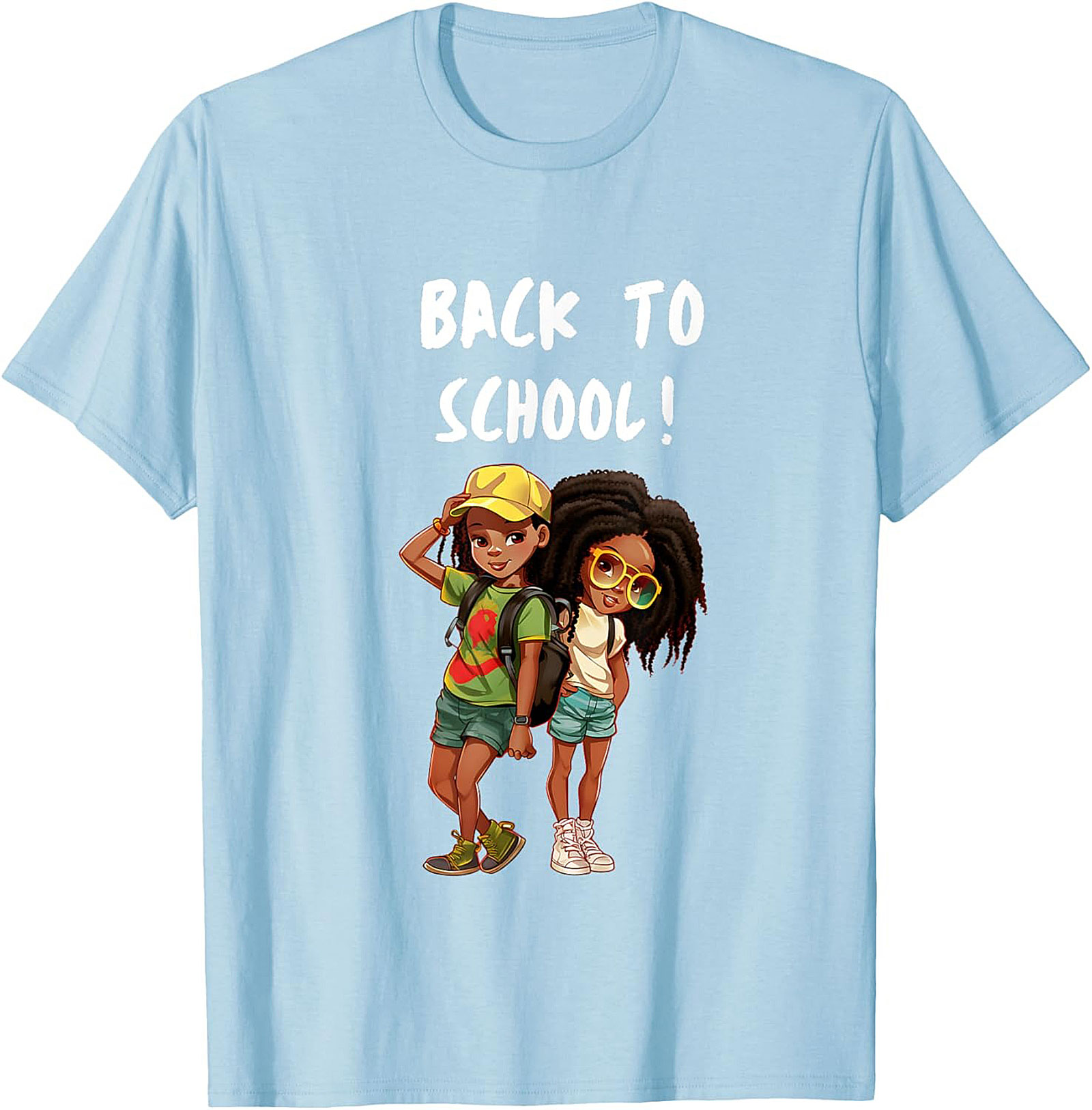 Black Girls Back to School Representation Graphic Tee