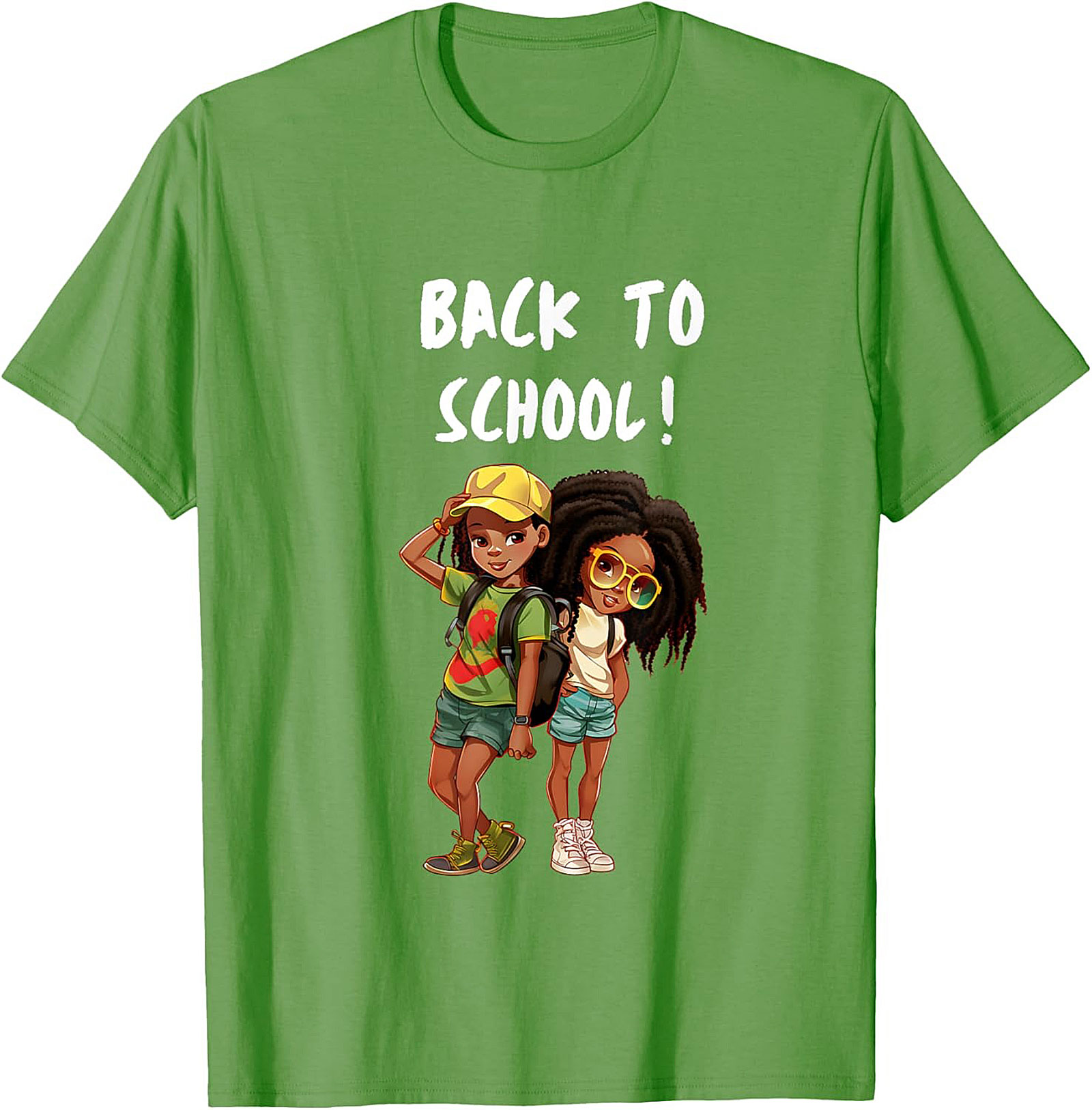 Black Girls Back to School Representation Graphic Tee