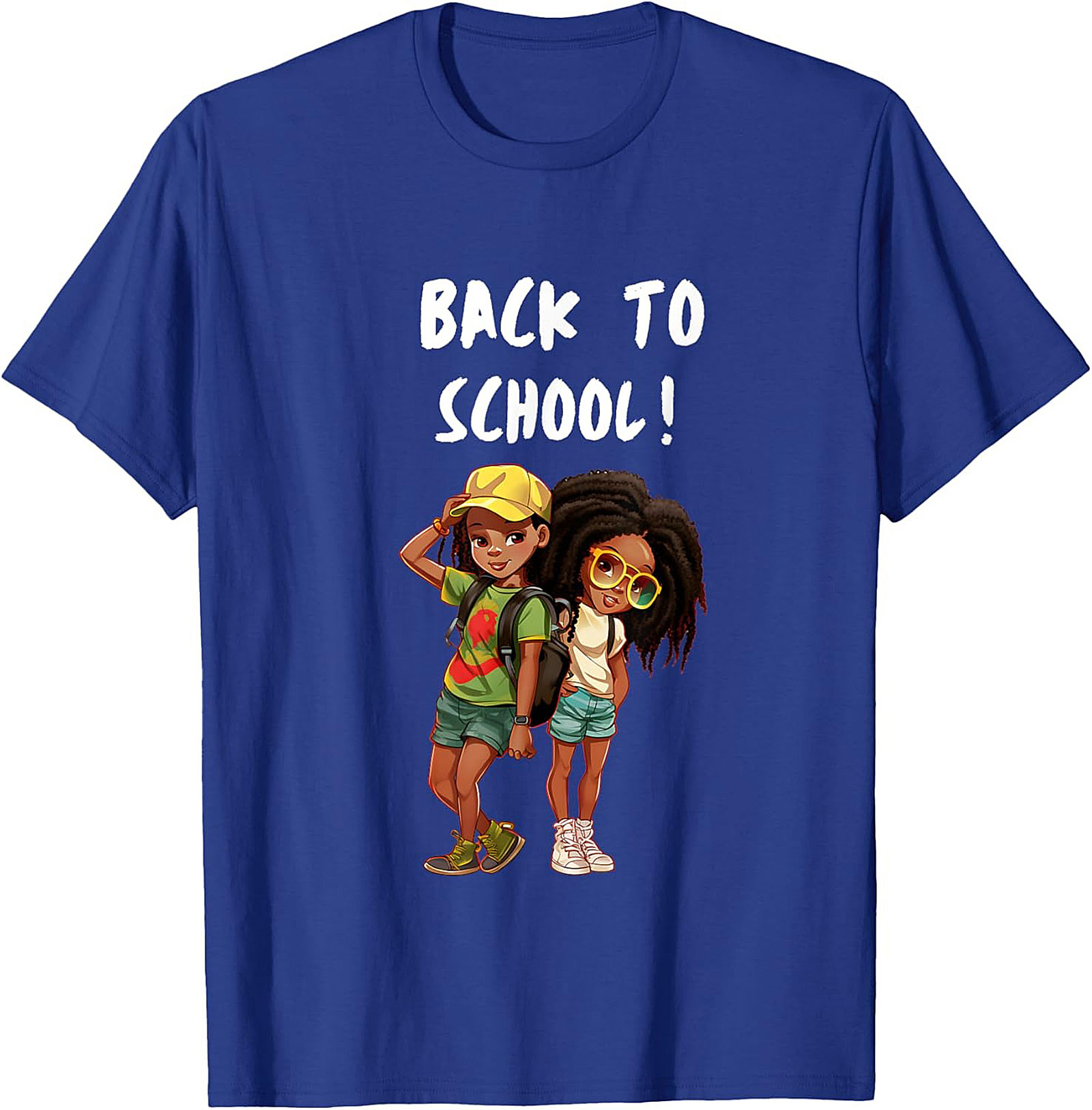 Black Girls Back to School Representation Graphic Tee