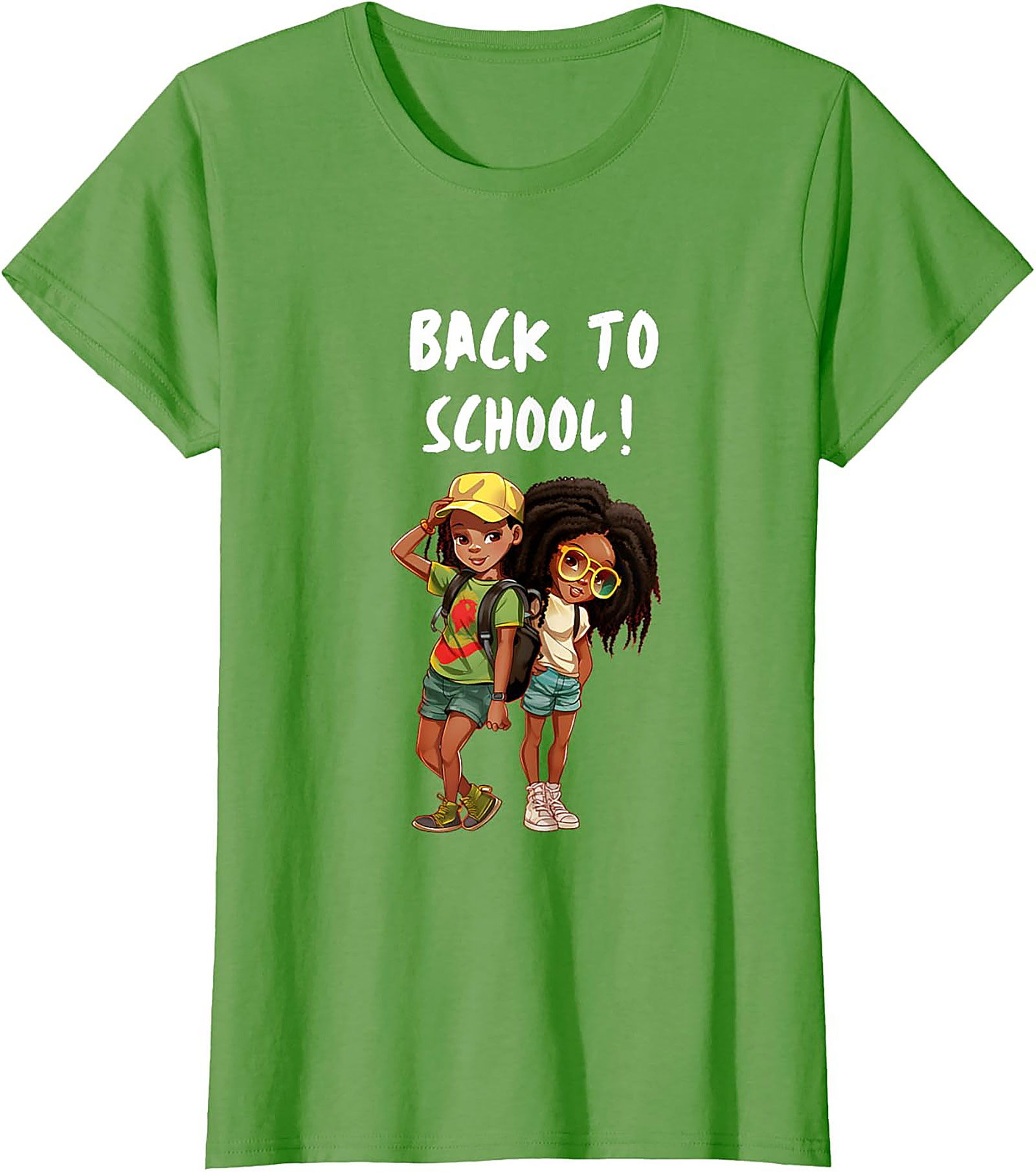 Black Girls Back to School Representation Graphic Tee