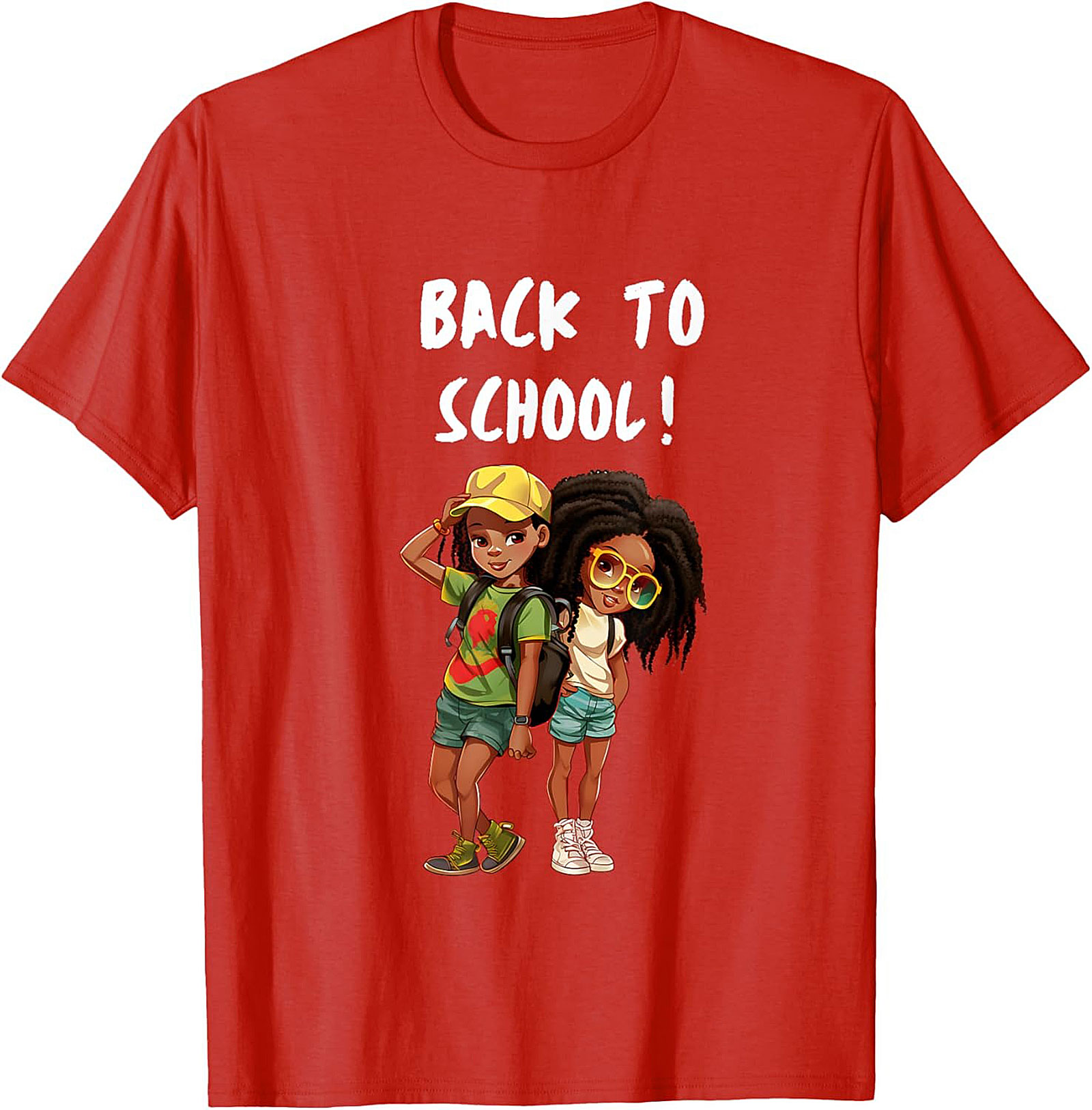 Black Girls Back to School Representation Graphic Tee