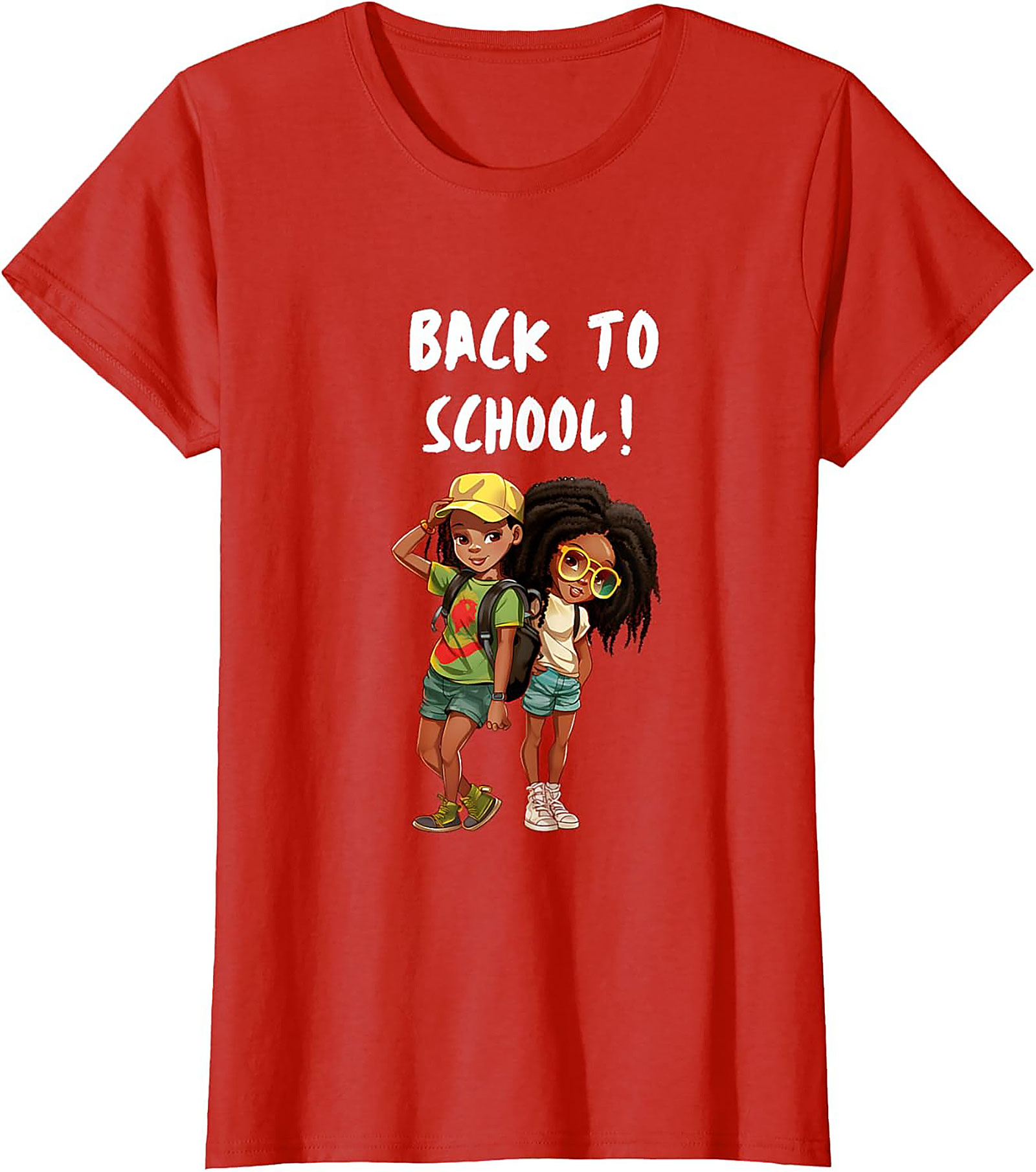 Black Girls Back to School Representation Graphic Tee