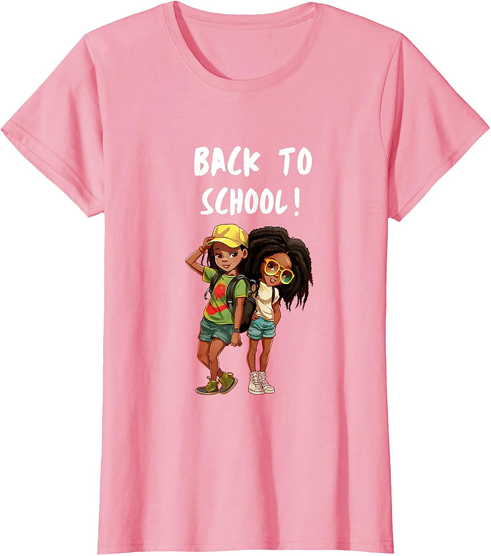 Black Girls Back to School Representation Graphic Tee