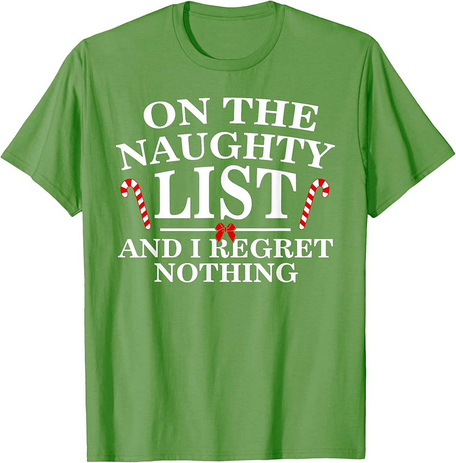  Naughty List T-shirt: Funny Christmas Graphic Tee