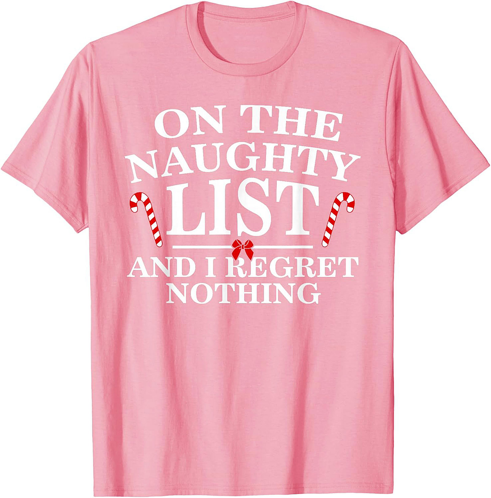  Naughty List T-shirt: Funny Christmas Graphic Tee