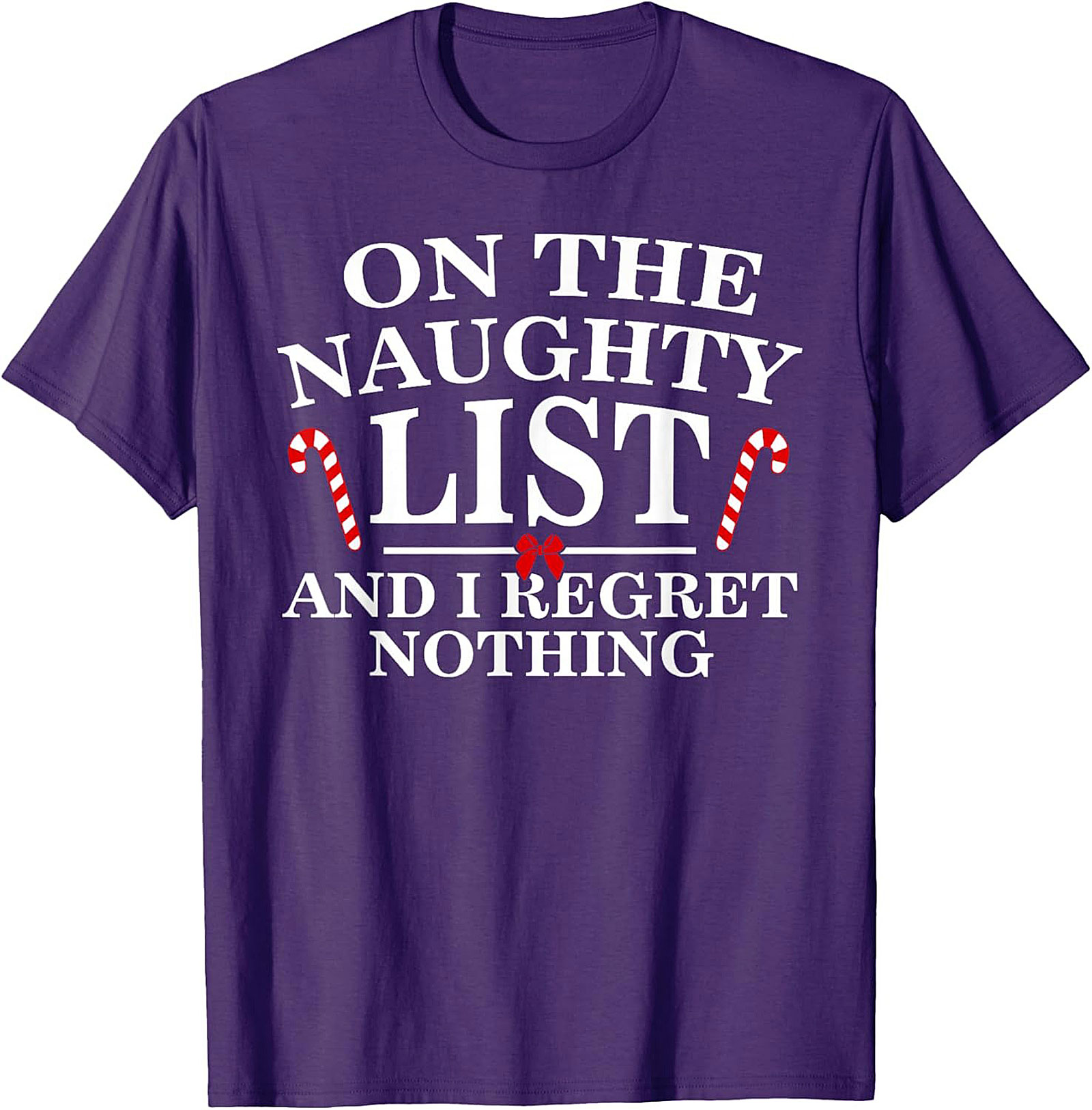  Naughty List T-shirt: Funny Christmas Graphic Tee