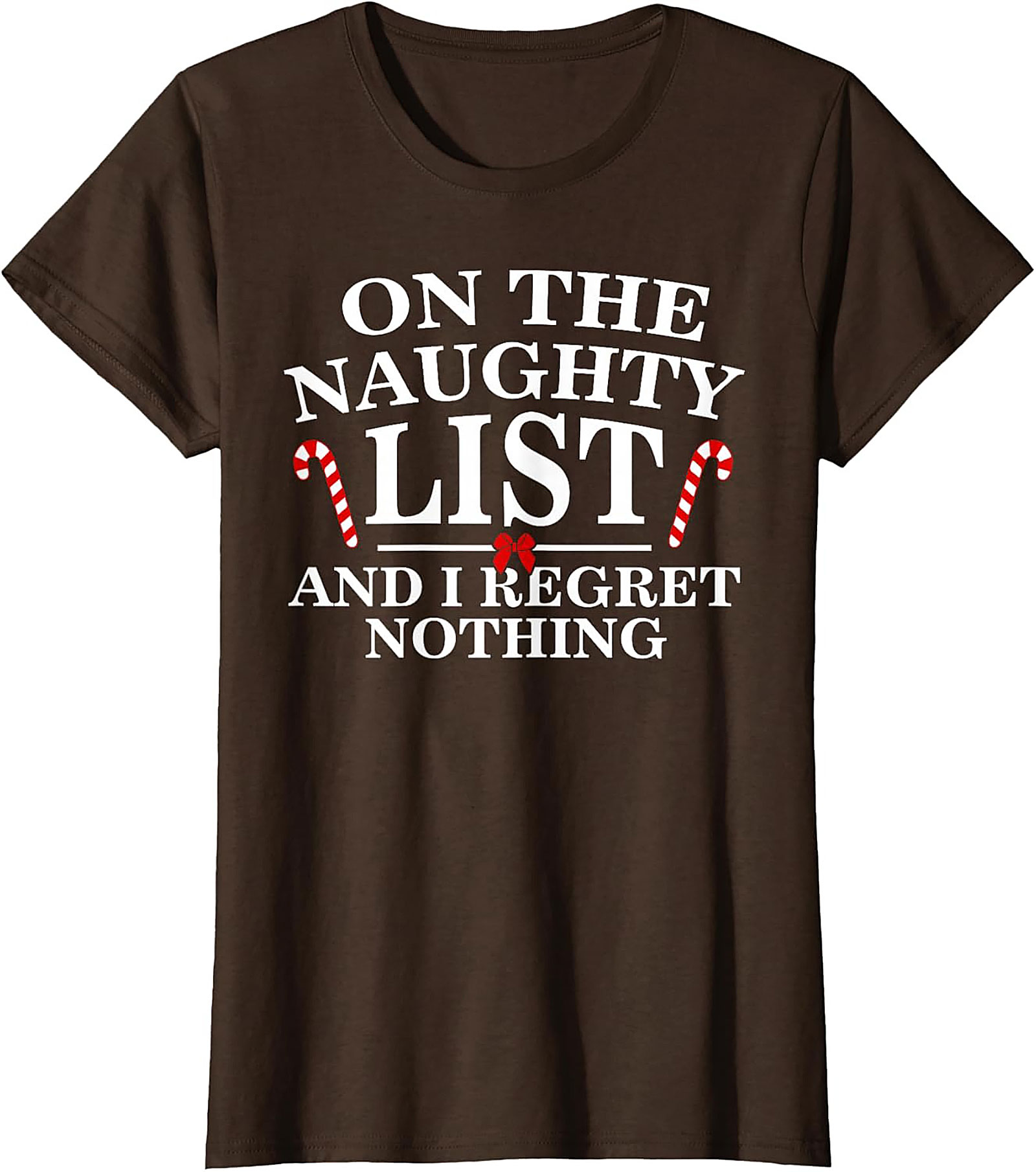  Naughty List T-shirt: Funny Christmas Graphic Tee