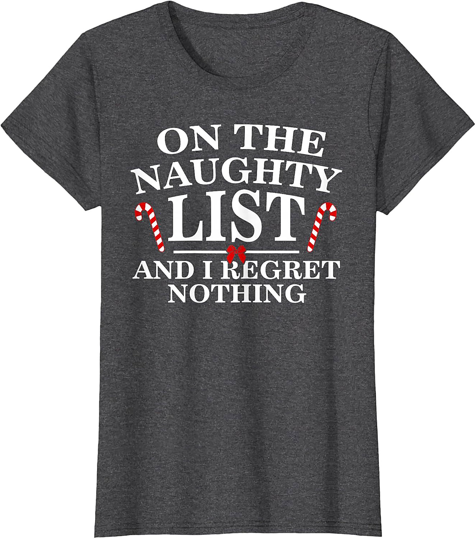  Naughty List T-shirt: Funny Christmas Graphic Tee