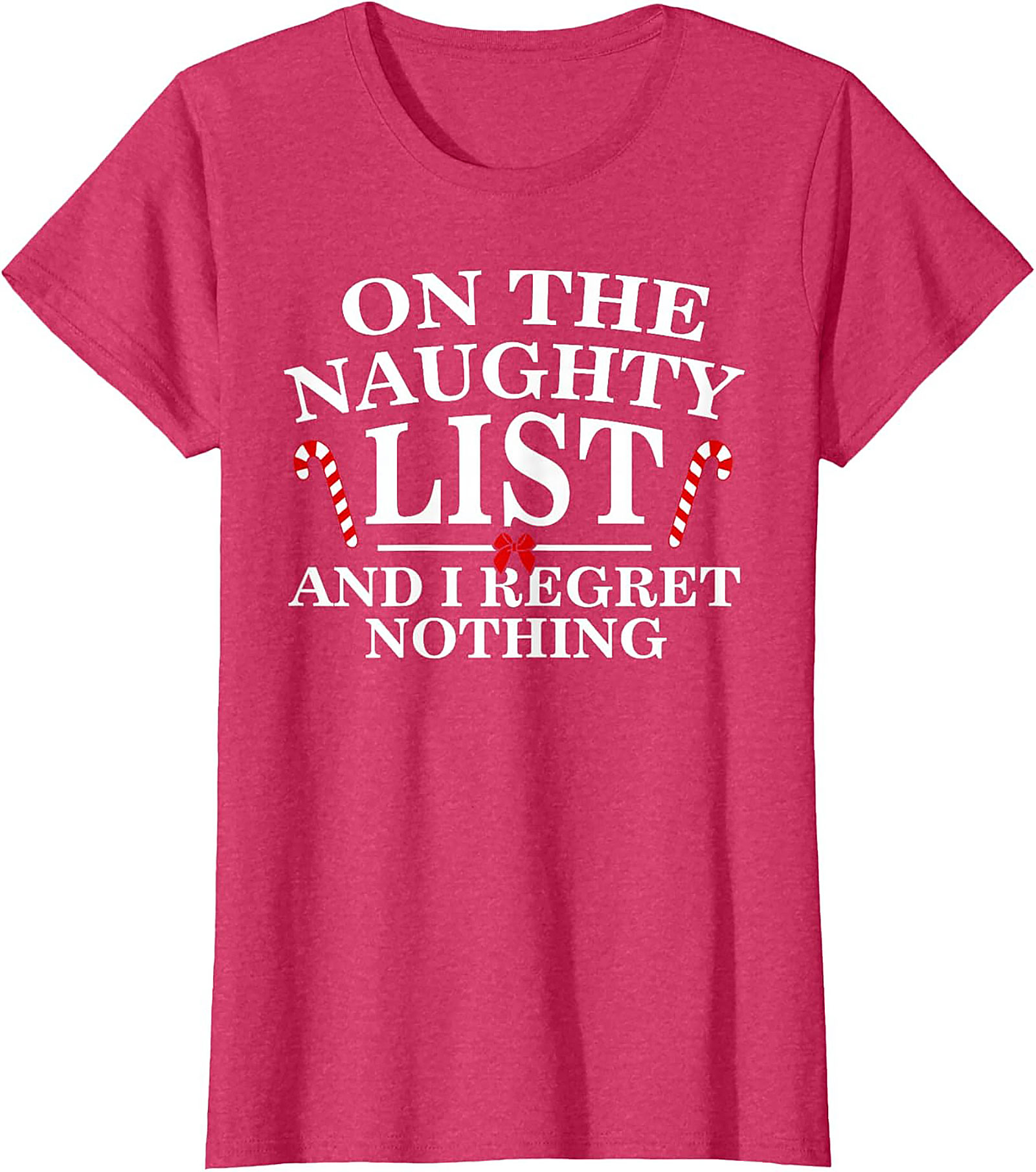  Naughty List T-shirt: Funny Christmas Graphic Tee