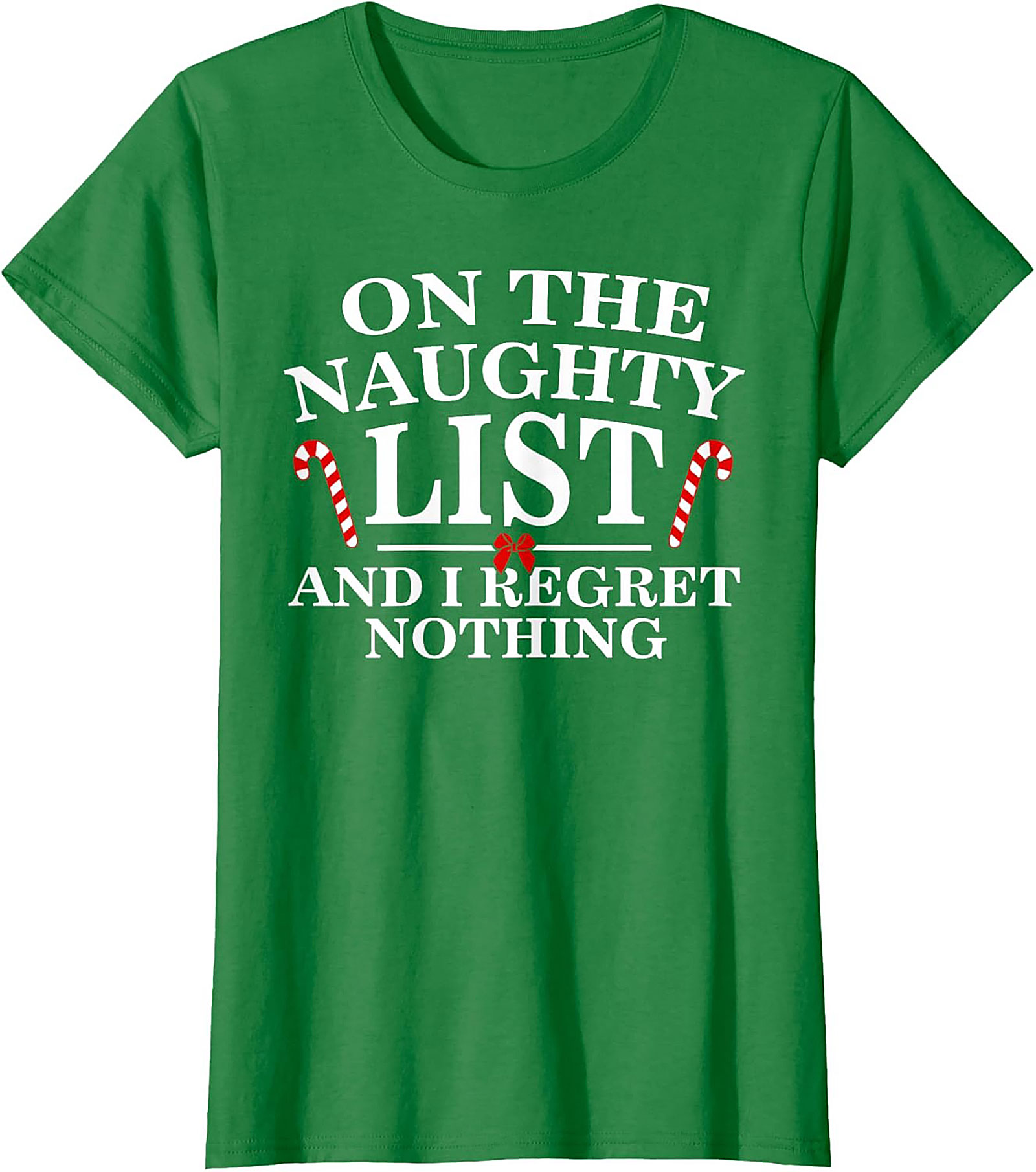 Naughty List T-shirt: Funny Christmas Graphic Tee