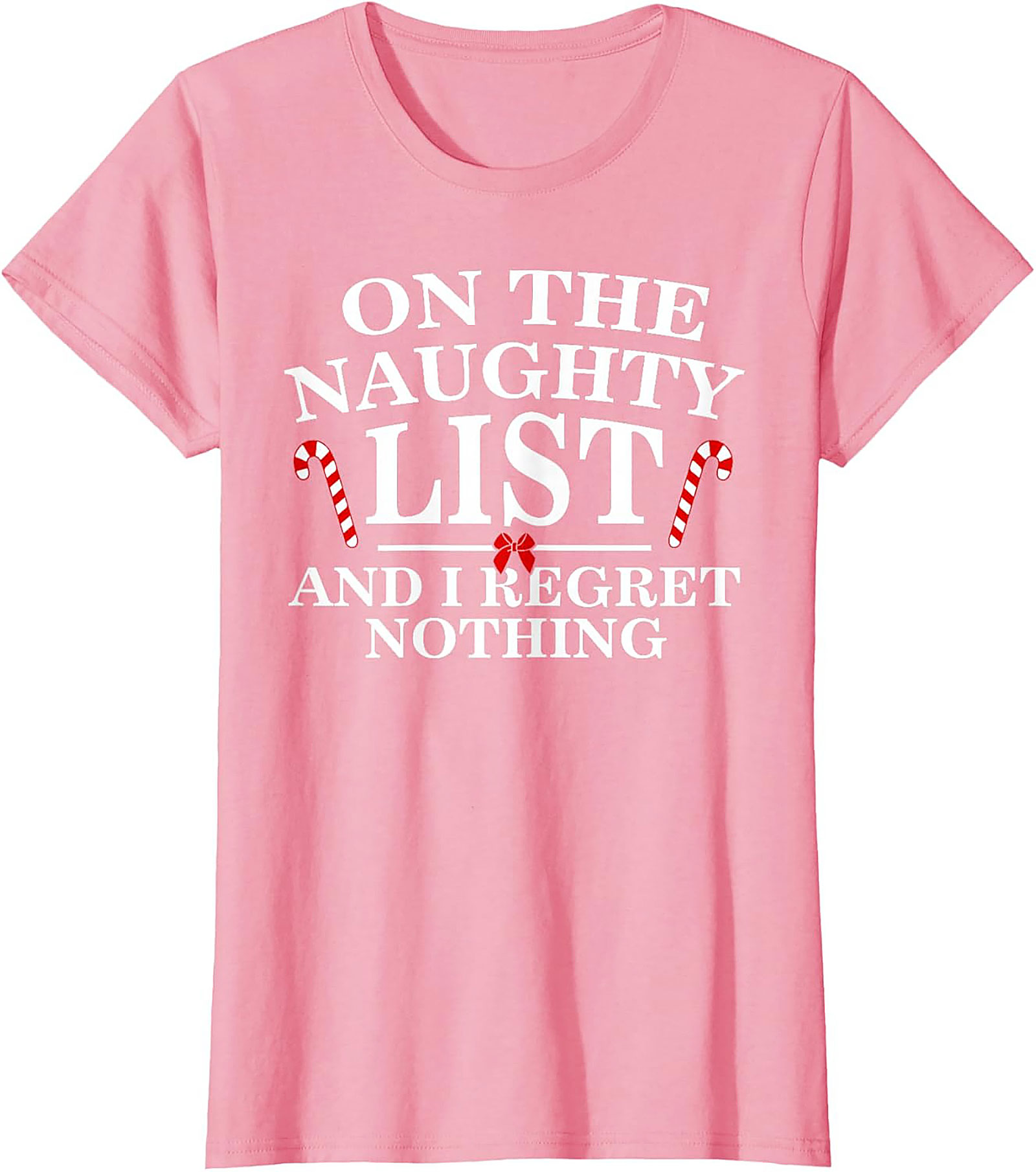  Naughty List T-shirt: Funny Christmas Graphic Tee