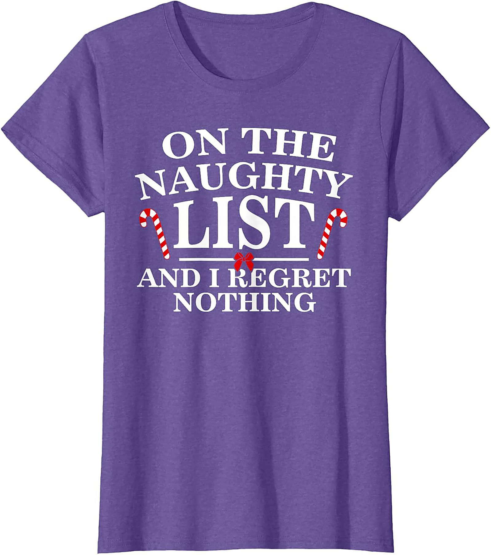  Naughty List T-shirt: Funny Christmas Graphic Tee