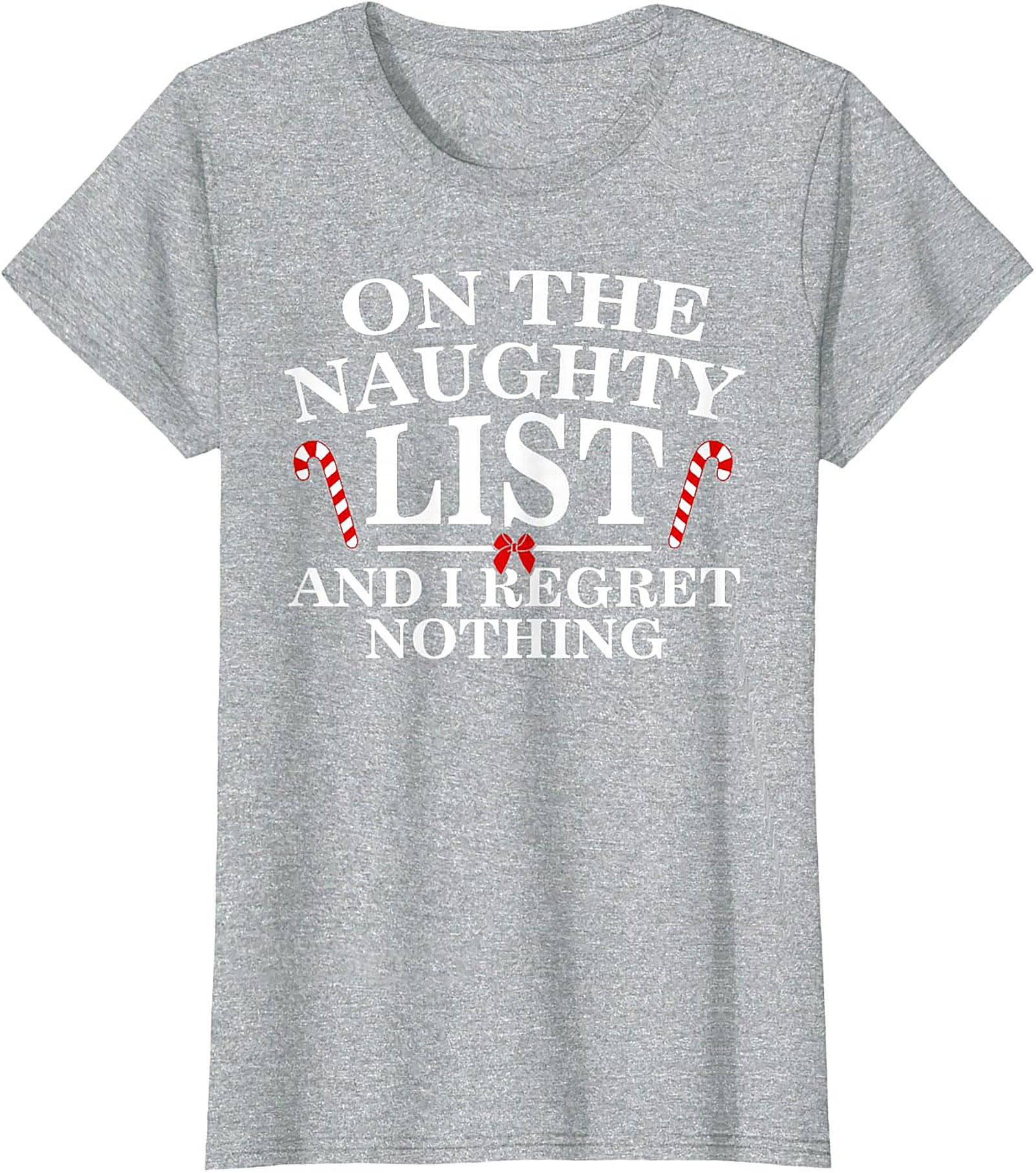  Naughty List T-shirt: Funny Christmas Graphic Tee