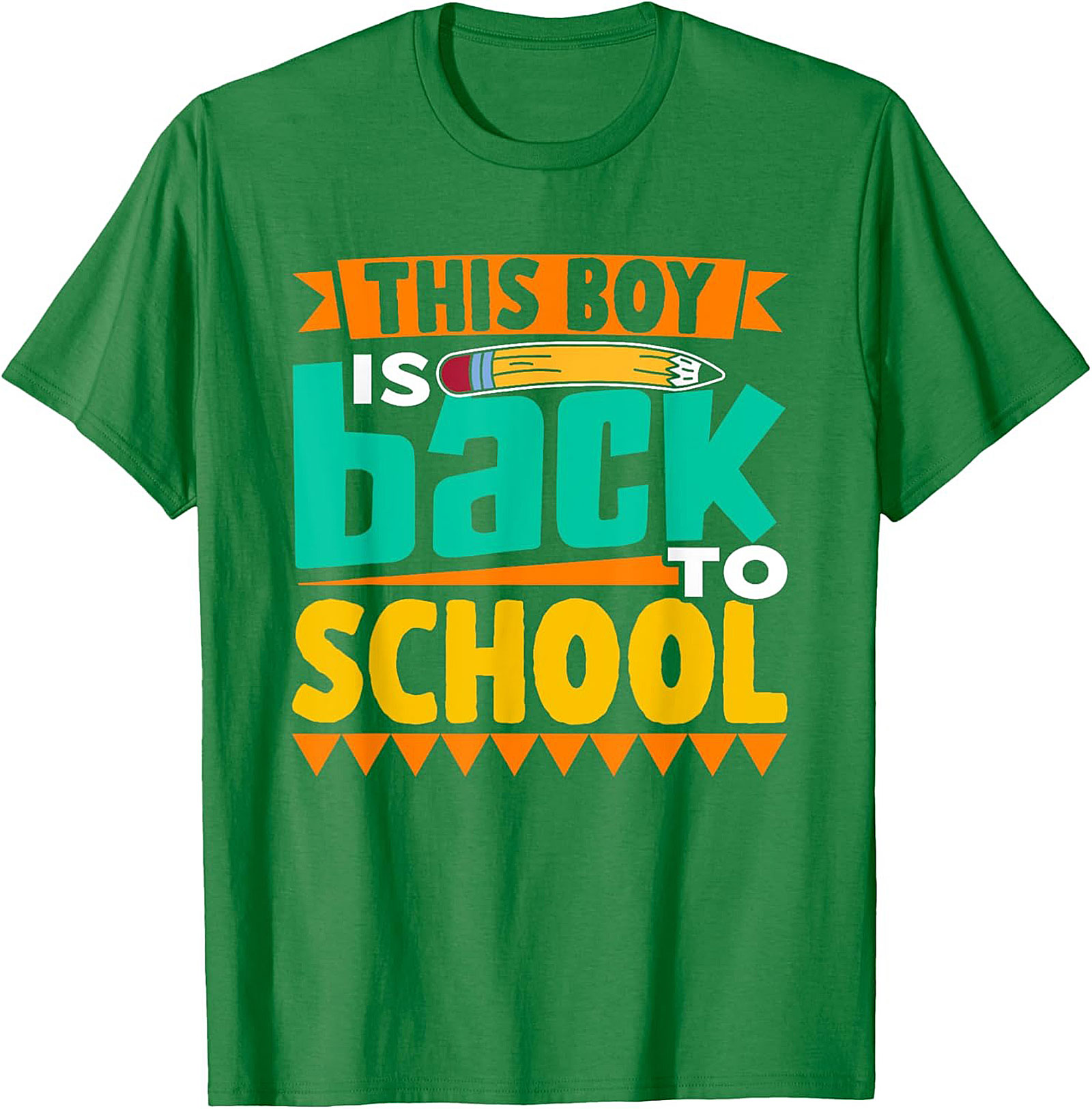 THIS BOY IS BACK TO SCHOOL Graphic Tee – First Day of School Shirt