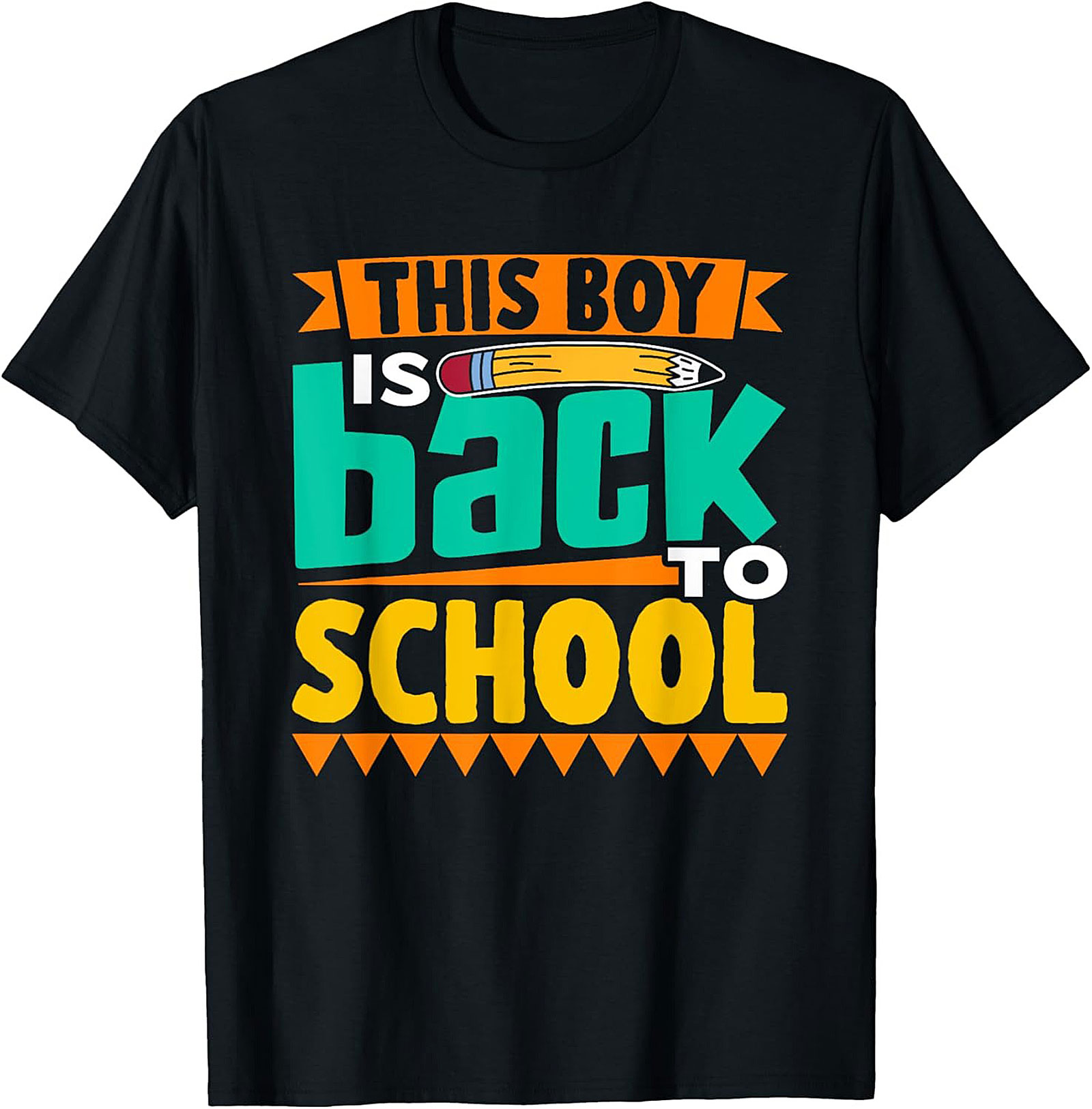 THIS BOY IS BACK TO SCHOOL Graphic Tee – First Day of School Shirt