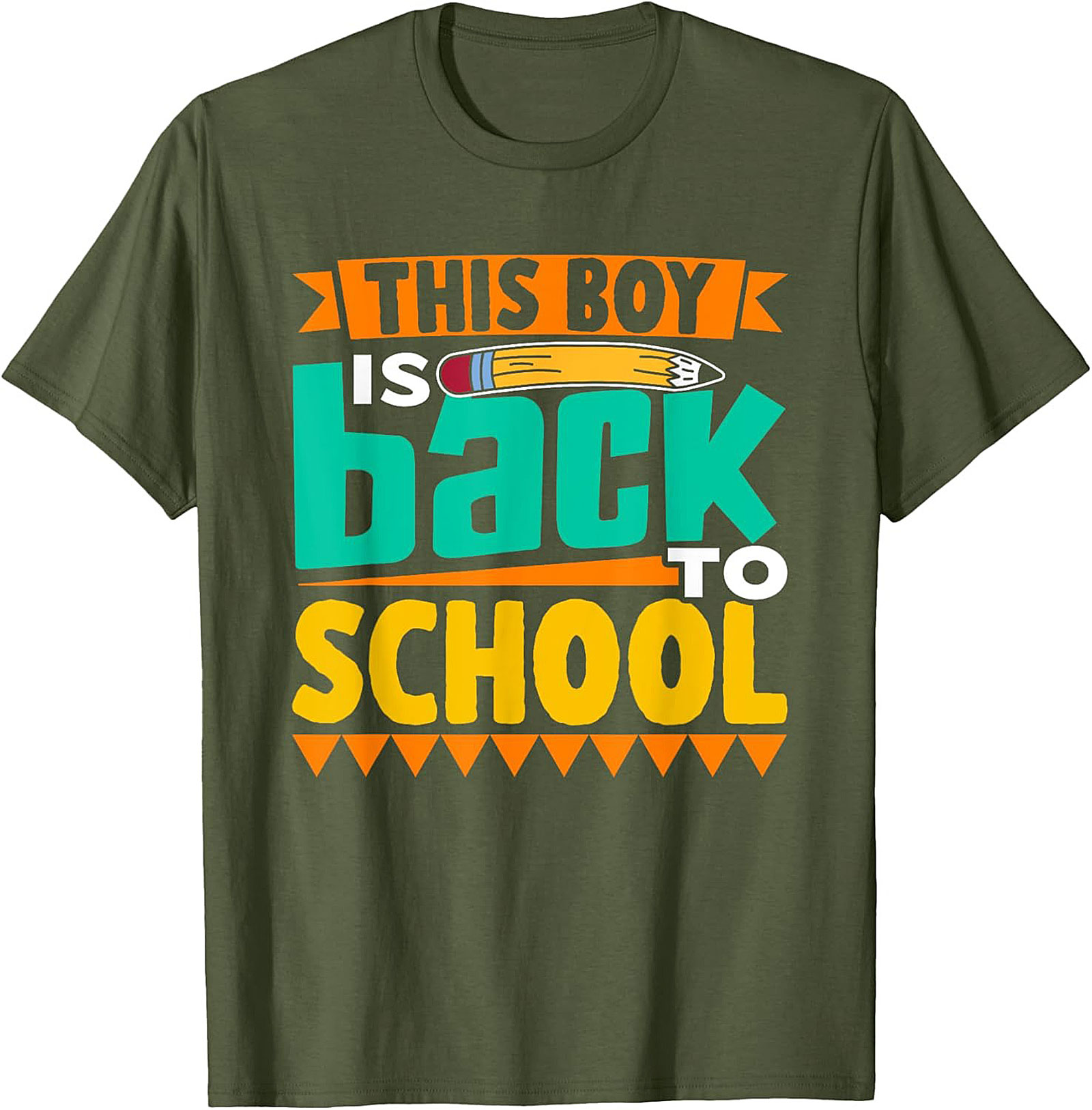 THIS BOY IS BACK TO SCHOOL Graphic Tee – First Day of School Shirt