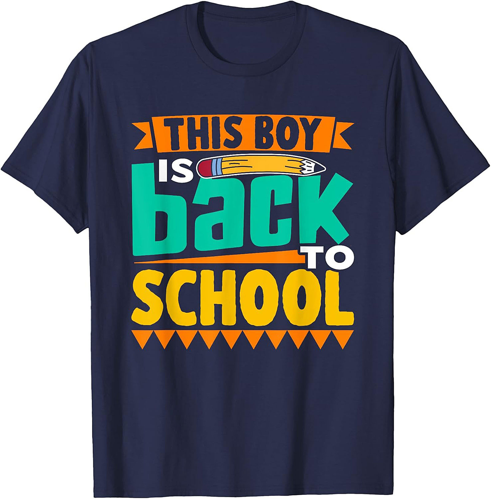 THIS BOY IS BACK TO SCHOOL Graphic Tee – First Day of School Shirt