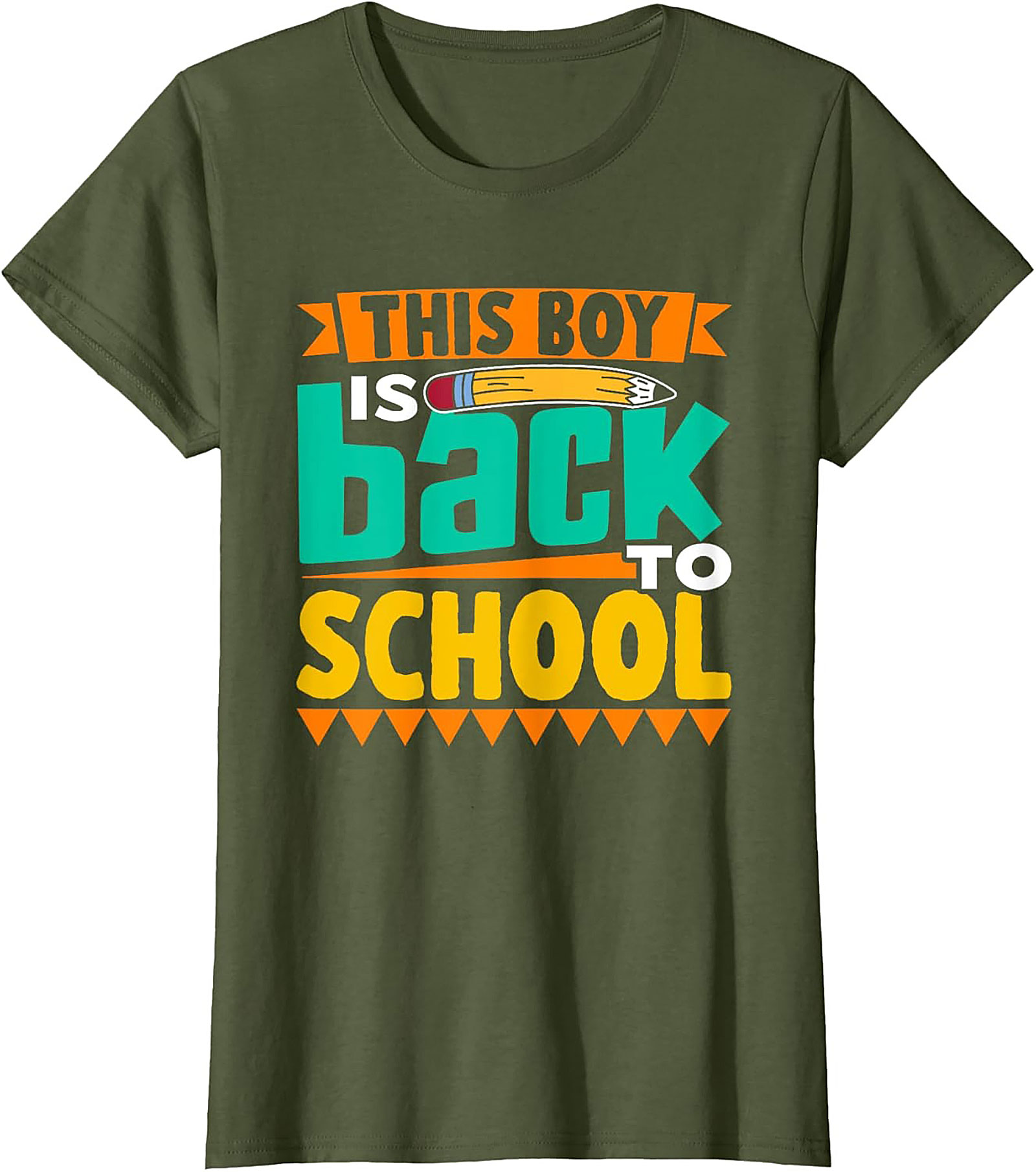 THIS BOY IS BACK TO SCHOOL Graphic Tee – First Day of School Shirt