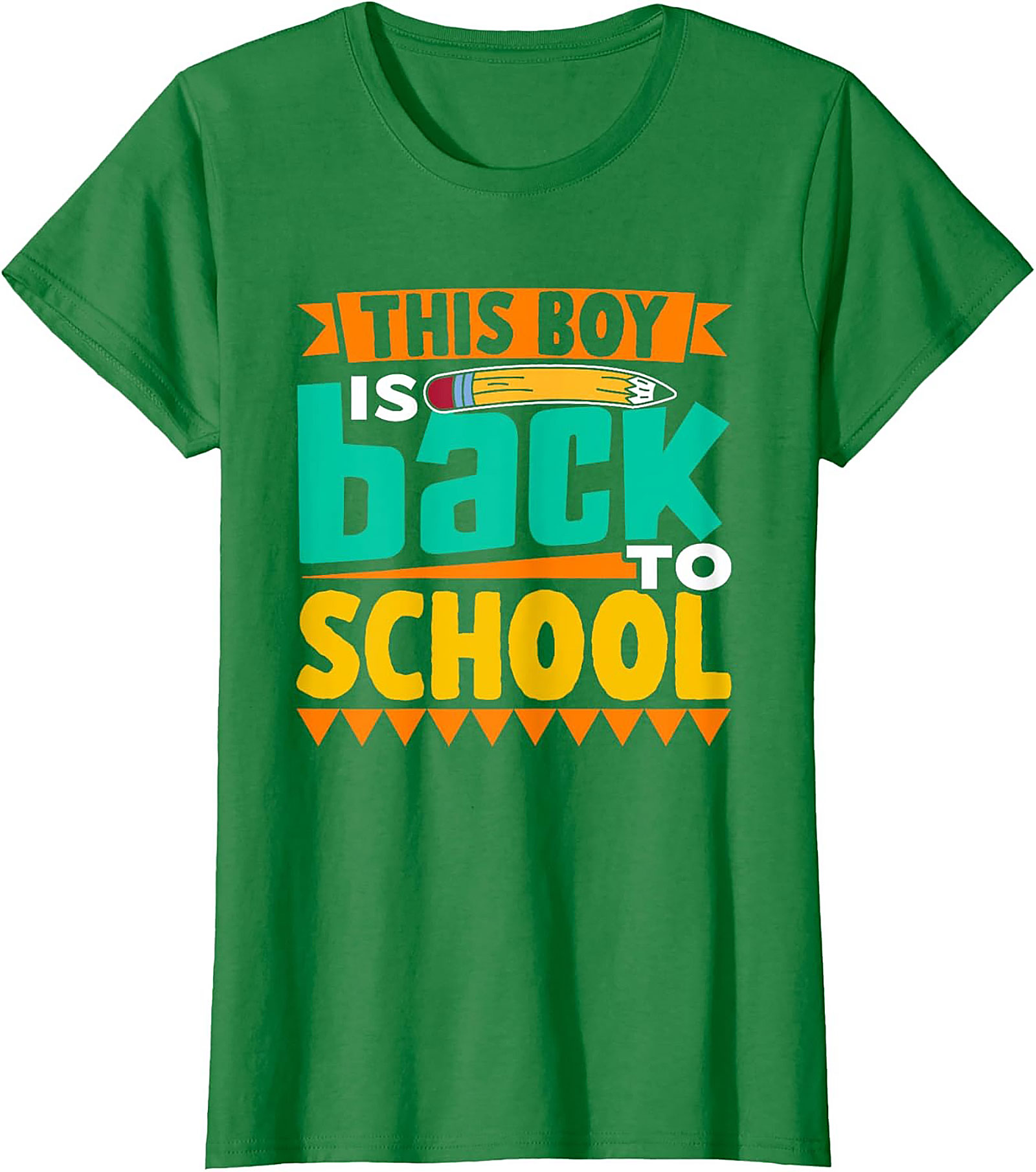 THIS BOY IS BACK TO SCHOOL Graphic Tee – First Day of School Shirt
