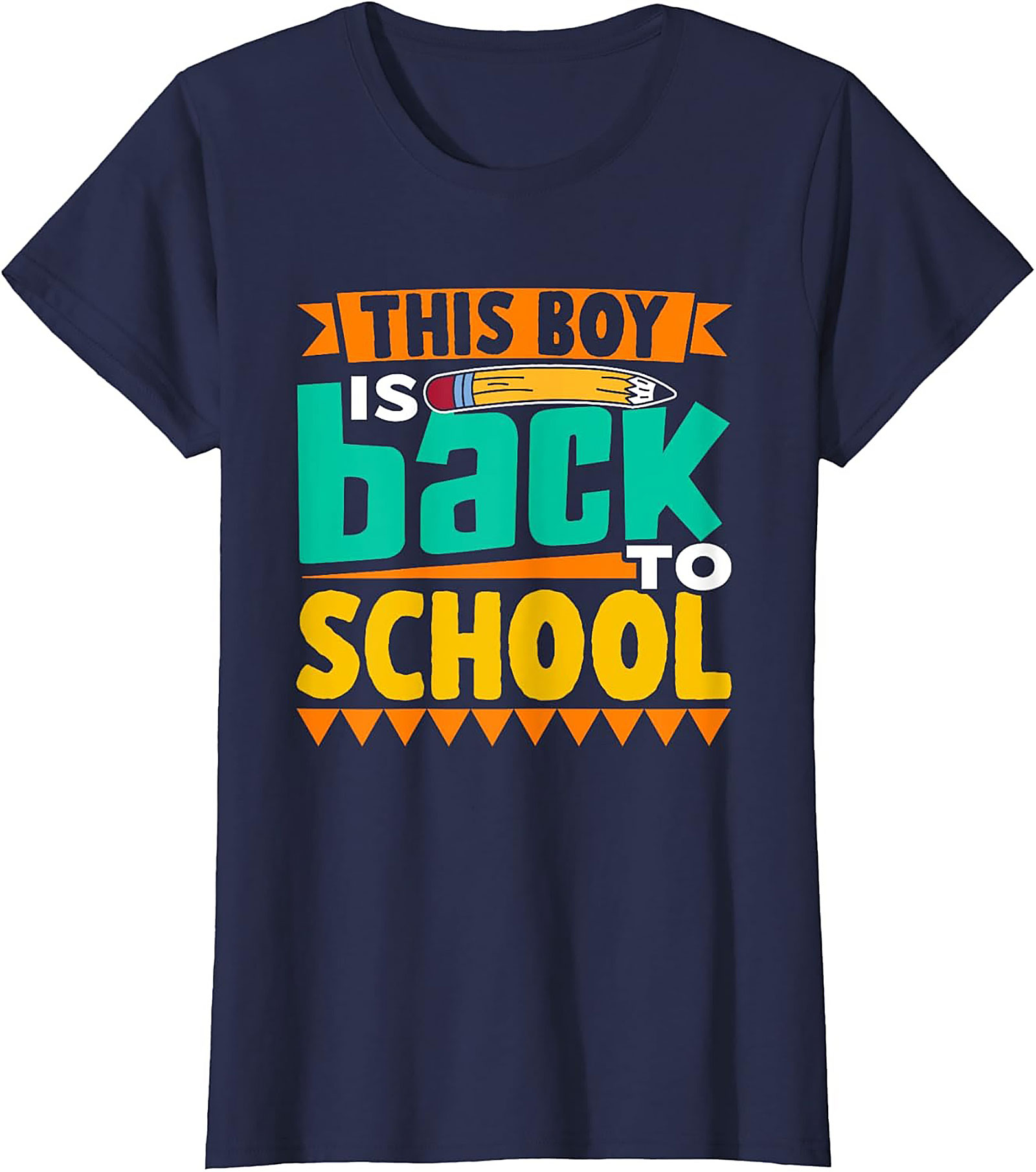 THIS BOY IS BACK TO SCHOOL Graphic Tee – First Day of School Shirt