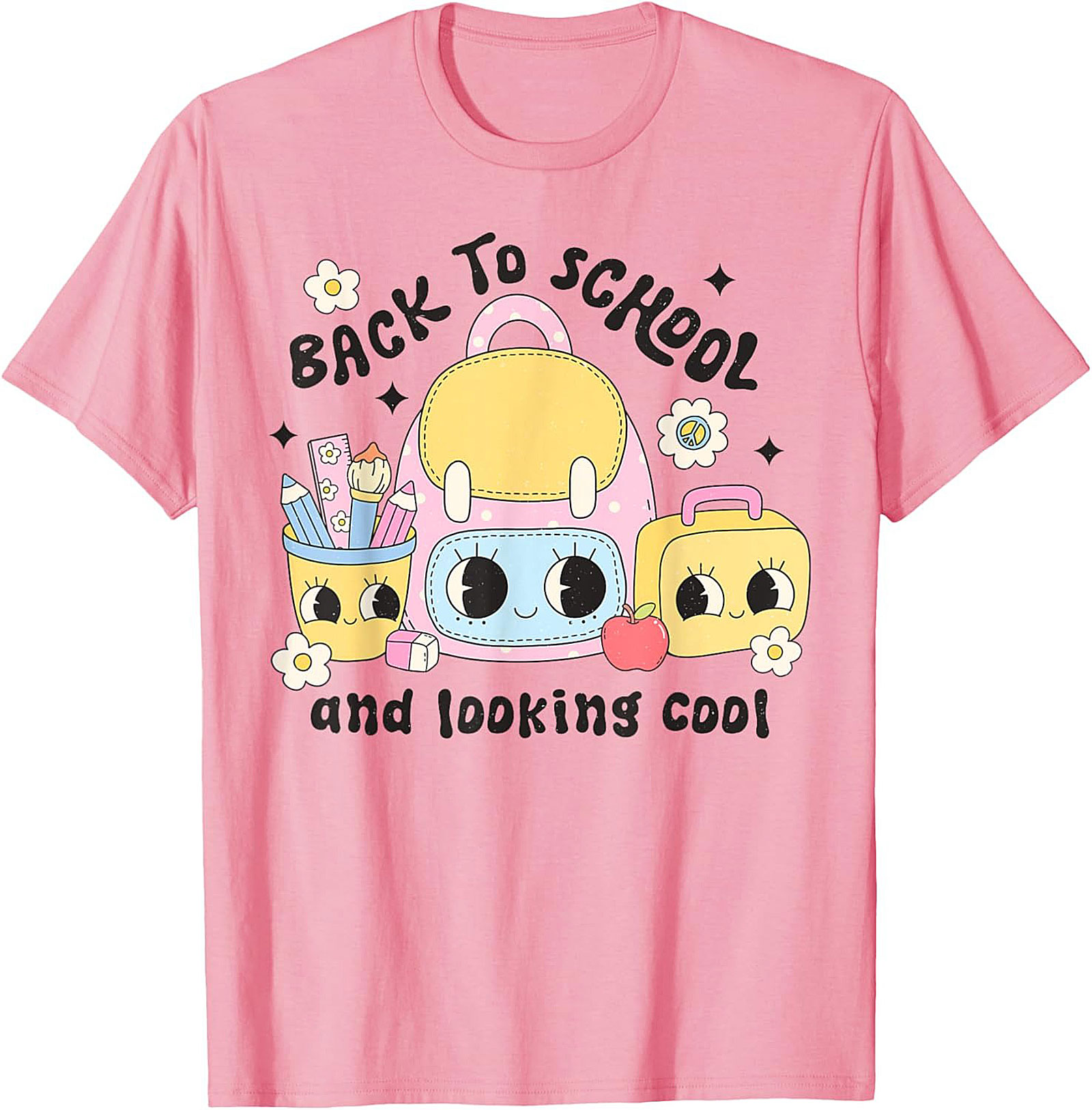 Cute Back to School Graphic Tee – Looking Cool First Day Unisex Shirt